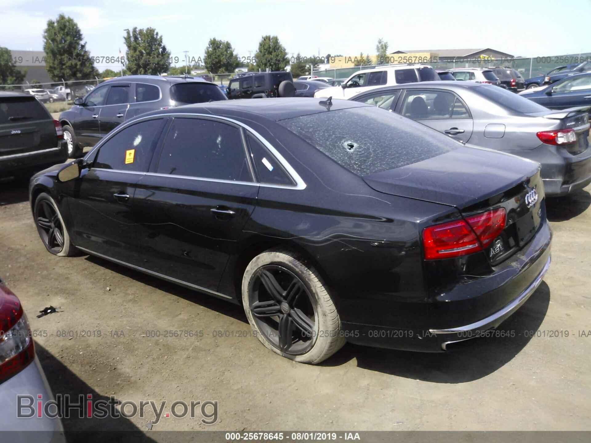 2013 AUDI A8 - VIN: WAUR2AFD1DN017607 - Photo 3