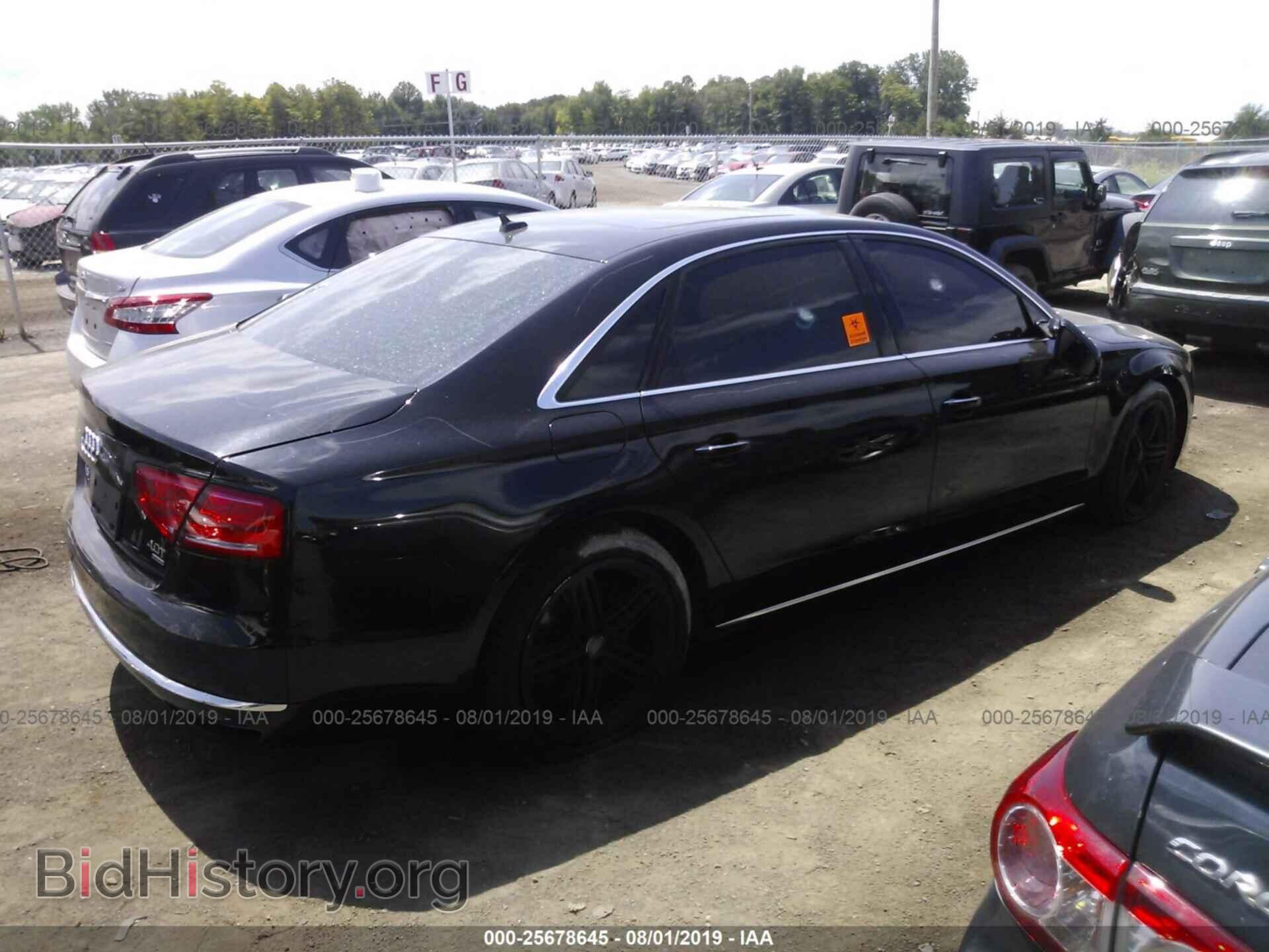 2013 AUDI A8 - VIN: WAUR2AFD1DN017607 - Photo 4