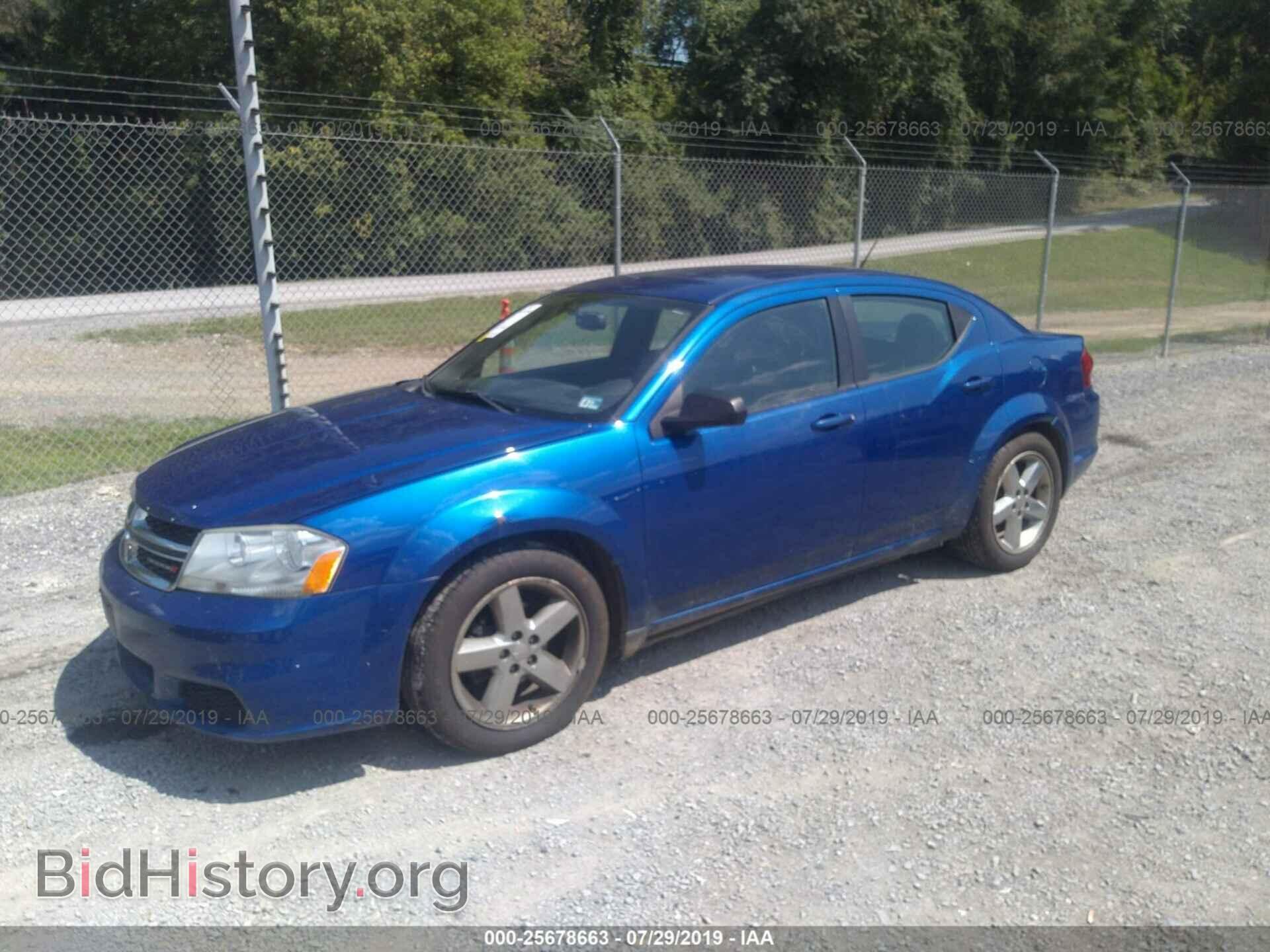 2013 DODGE AVENGER - VIN: 1C3CDZAB8DN710945 - Фото 2