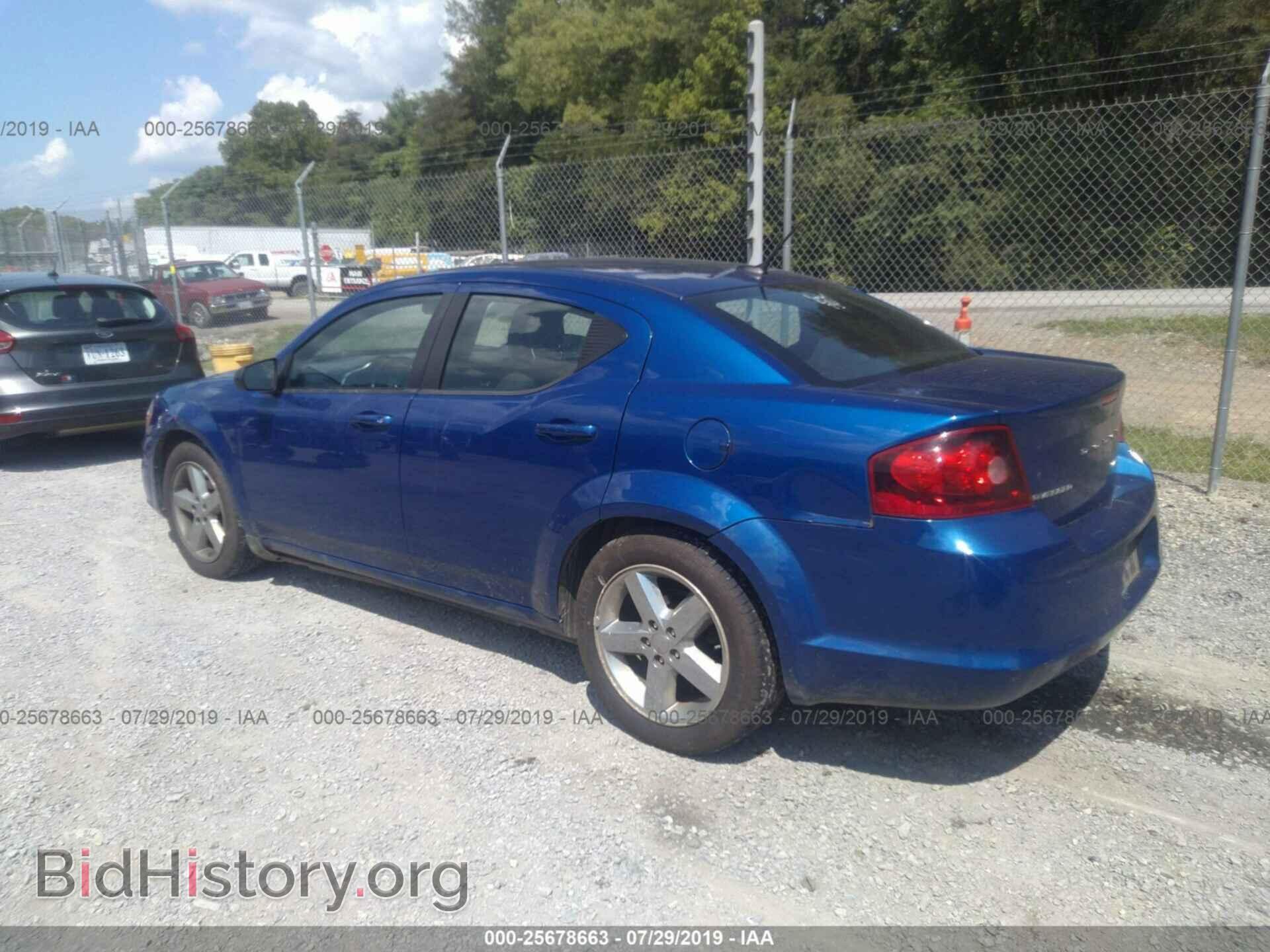 2013 DODGE AVENGER - VIN: 1C3CDZAB8DN710945 - Фото 3