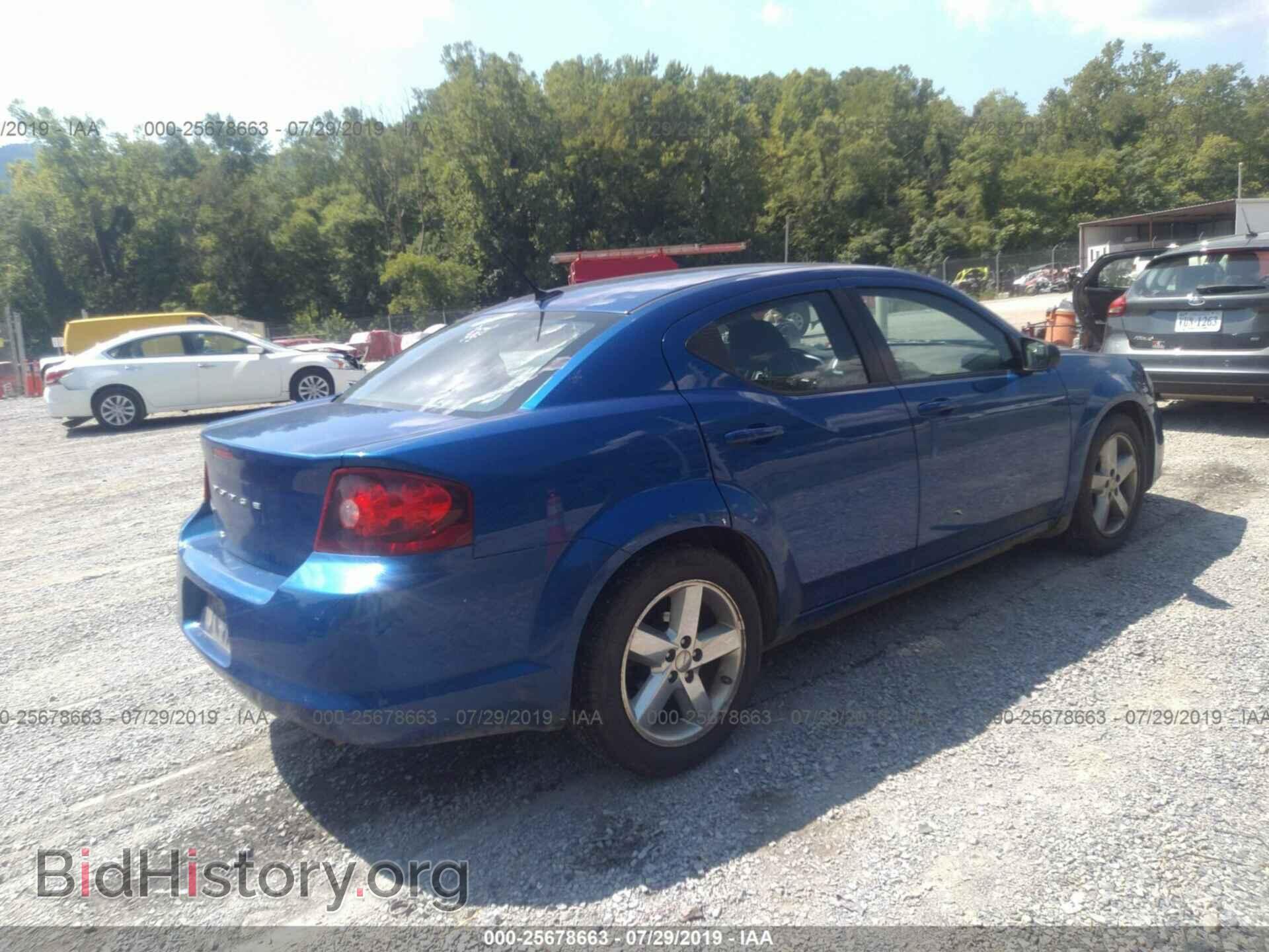 2013 DODGE AVENGER - VIN: 1C3CDZAB8DN710945 - Фото 4