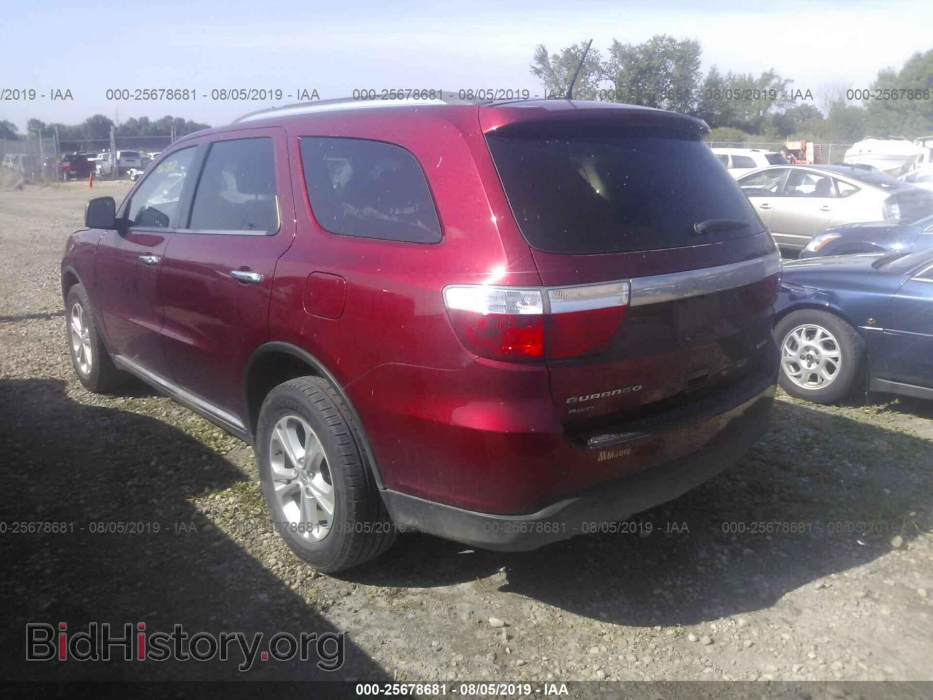 2013 DODGE DURANGO - VIN: 1C4RDJDG8DC663068 - Фото 3