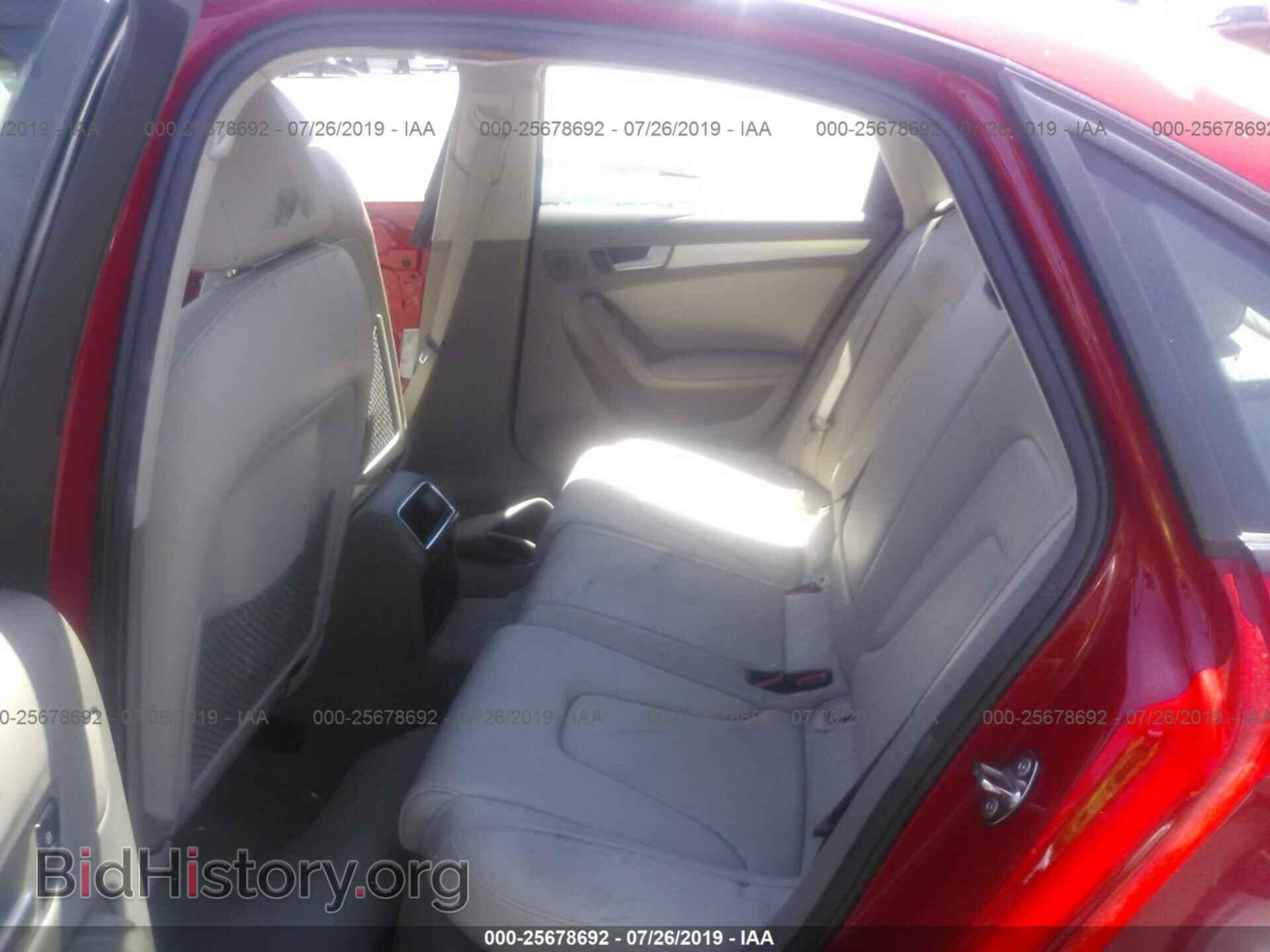 2011 AUDI A4 - VIN: WAUAFAFL8BN001720 - Photo 8