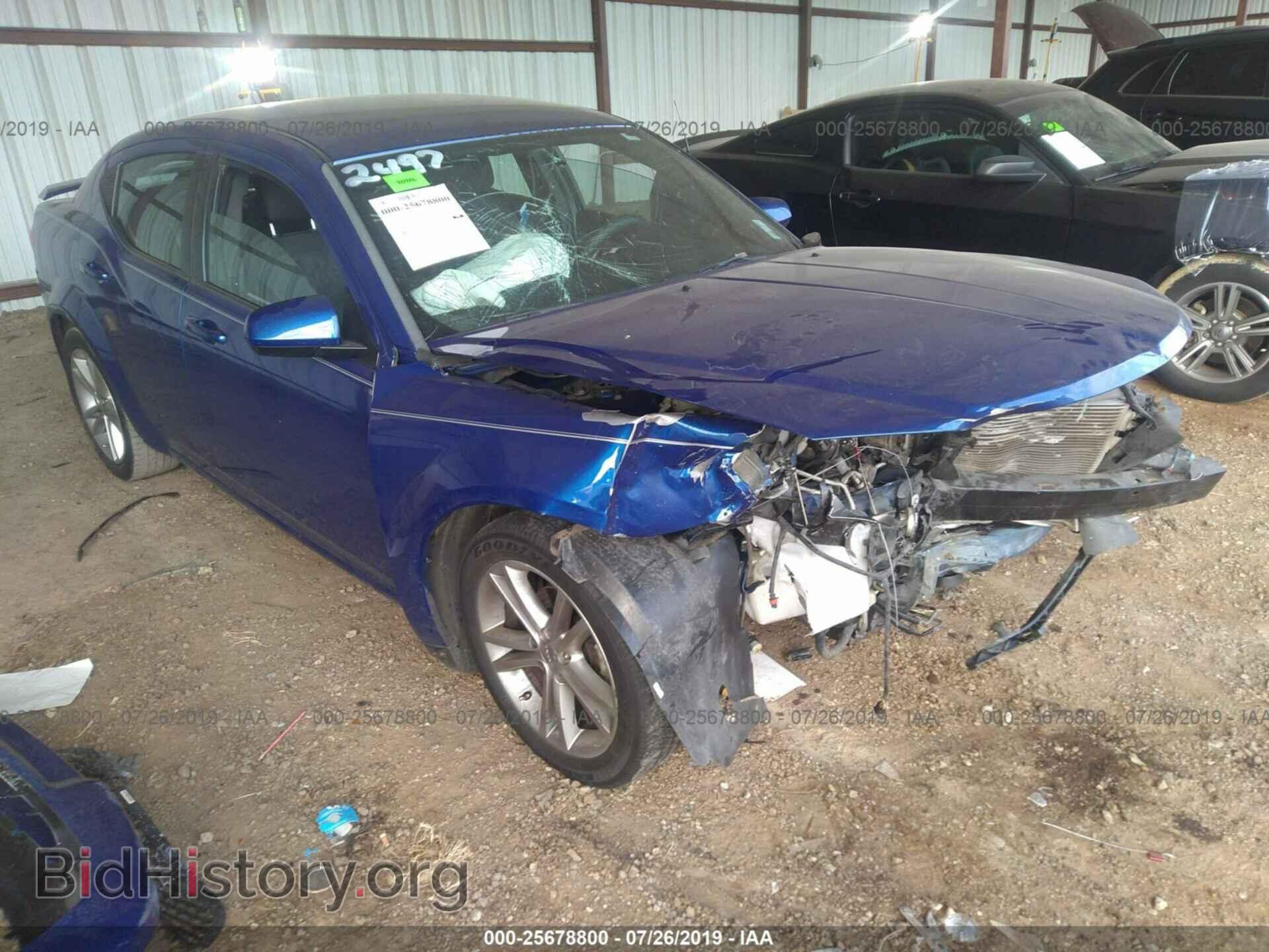 Photo 1C3CDZCB7EN187755 - DODGE AVENGER 2014