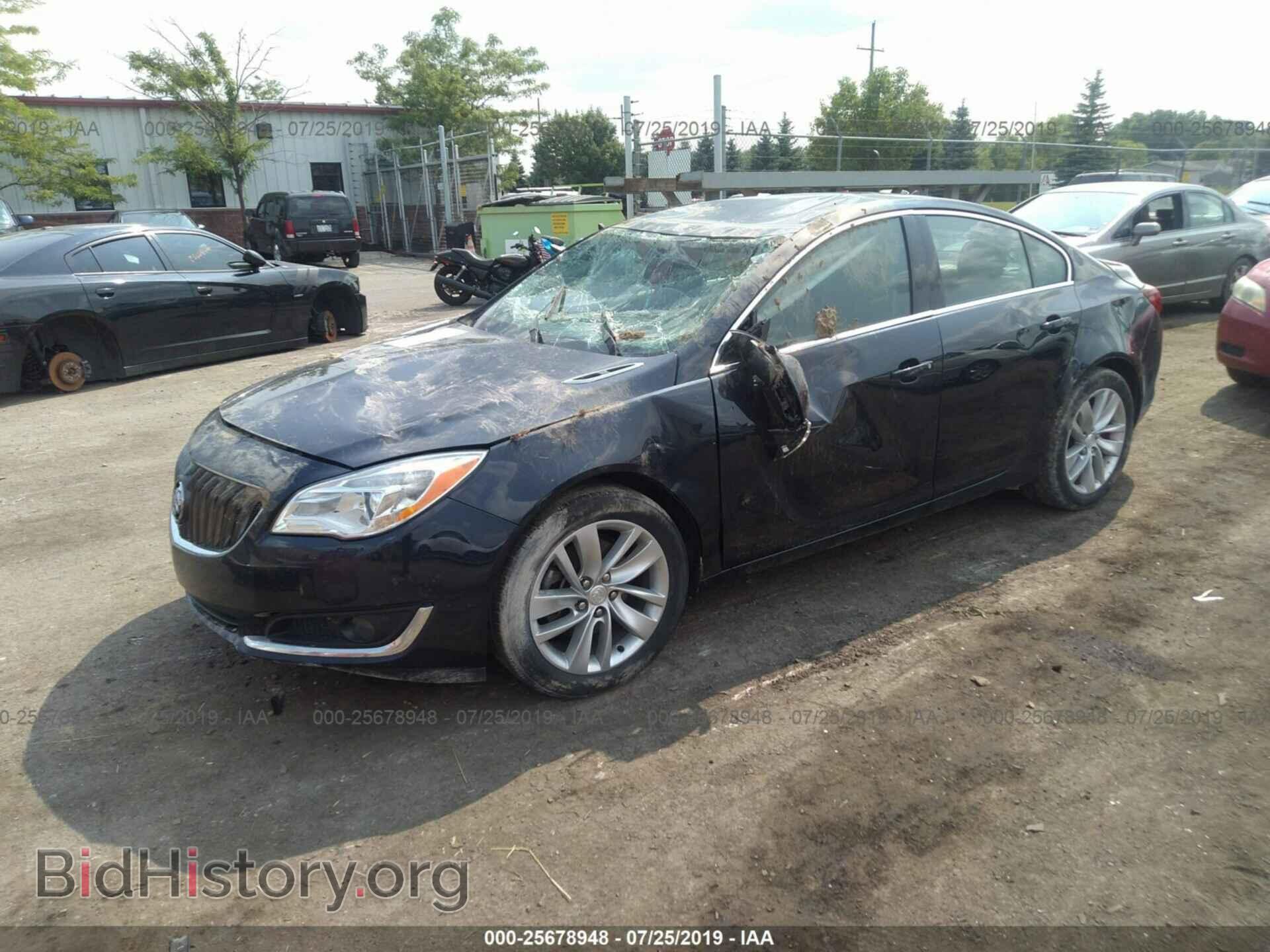 2014 BUICK REGAL - VIN: 2G4GK5EX2E9193109 - Фото 2
