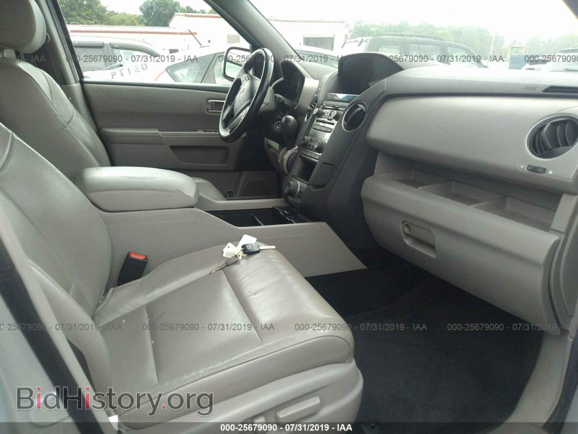 2012 HONDA PILOT - VIN: 5FNYF3H6XCB022122 - Фото 5