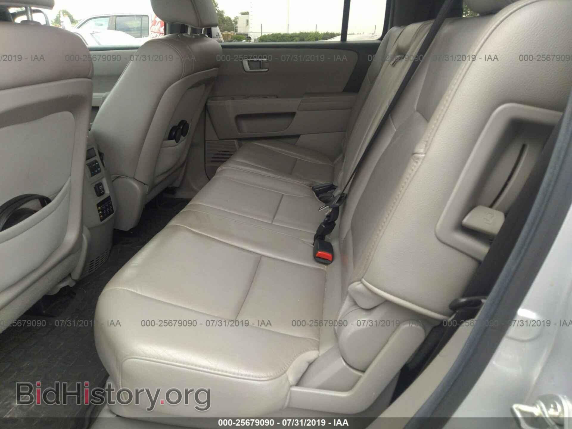 2012 HONDA PILOT - VIN: 5FNYF3H6XCB022122 - Фото 8