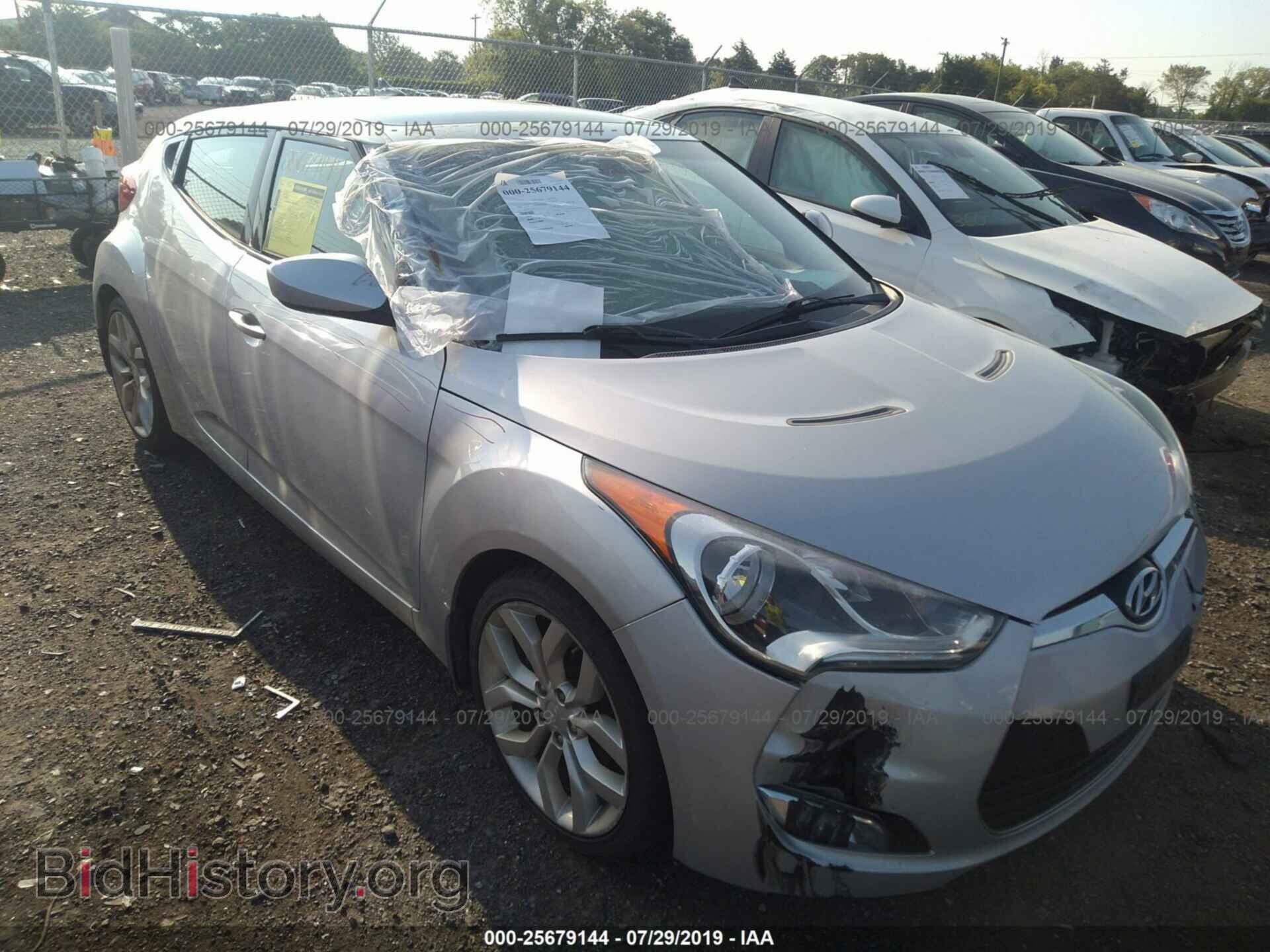Photo KMHTC6ADXCU074379 - HYUNDAI VELOSTER 2012
