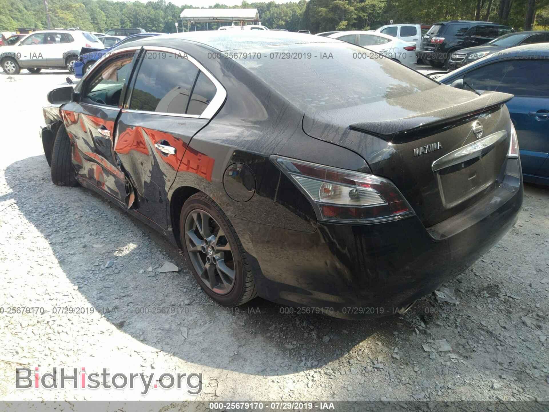 2014 NISSAN MAXIMA - VIN: 1N4AA5AP5EC910443 - Фото 3