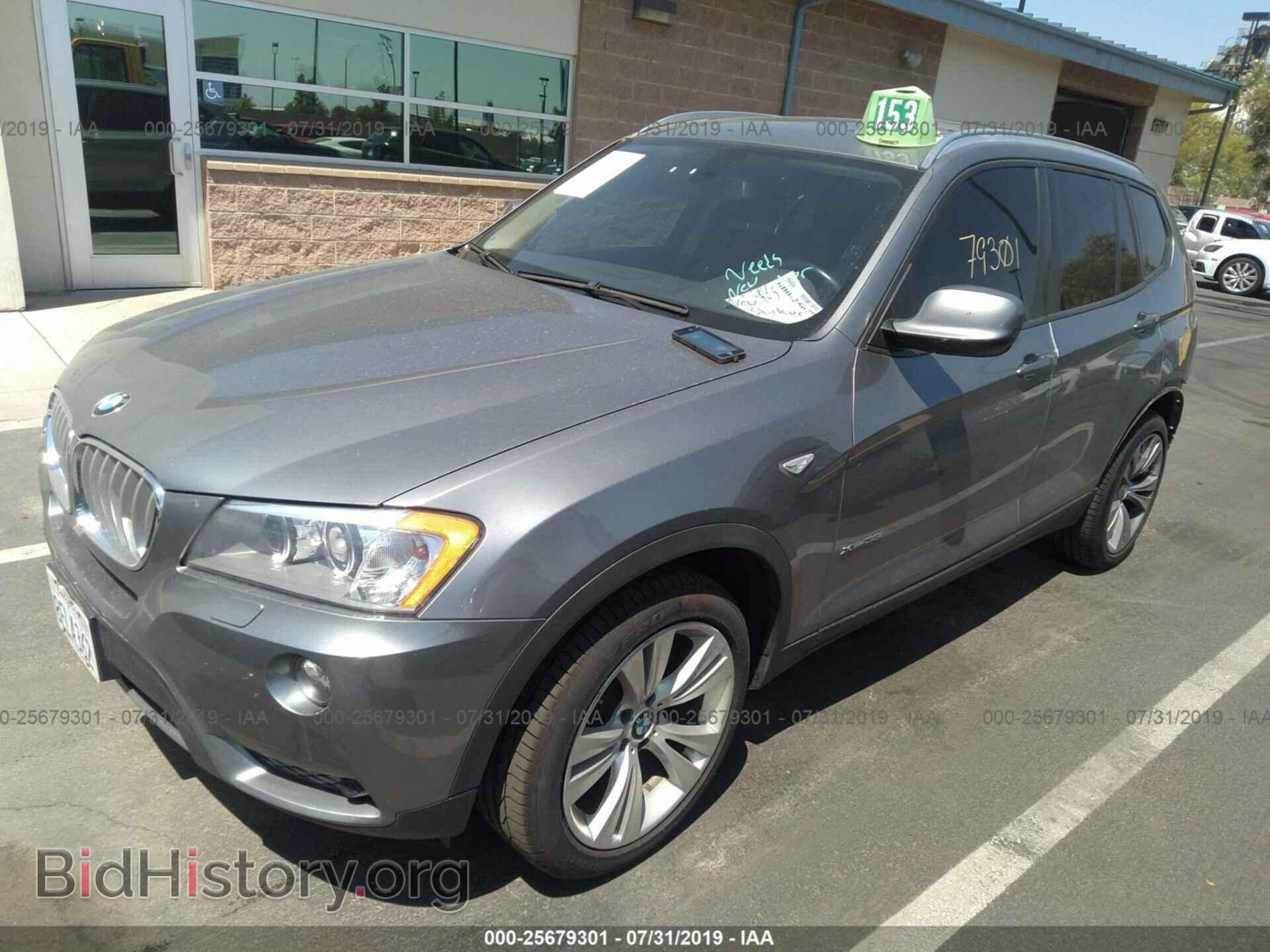 2014 BMW X3 - VIN: 5UXWX7C58E0E76009 - Фото 2