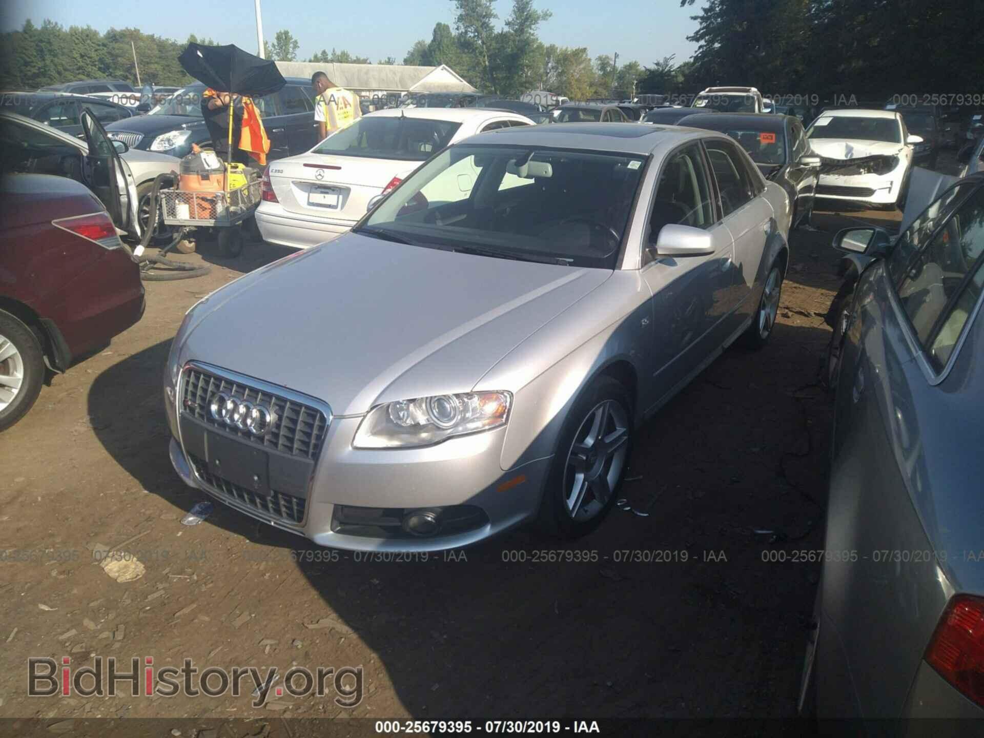 2008 AUDI A4 - VIN: WAUDF78E28A031004 - Фото 2