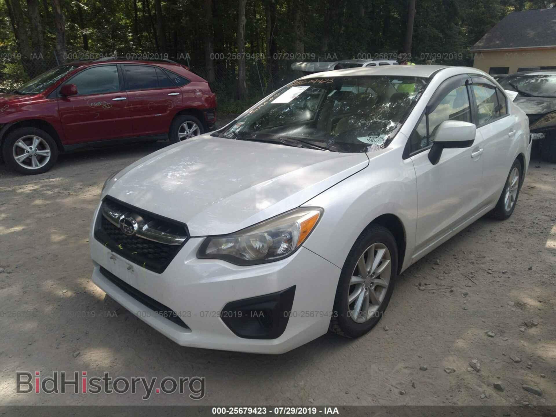 2012 SUBARU IMPREZA - VIN: JF1GJAC65CH022282 - Фото 2