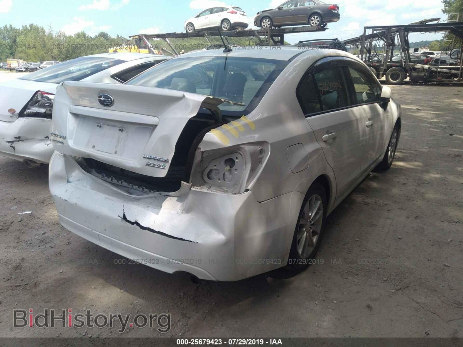 2012 SUBARU IMPREZA - VIN: JF1GJAC65CH022282 - Фото 4