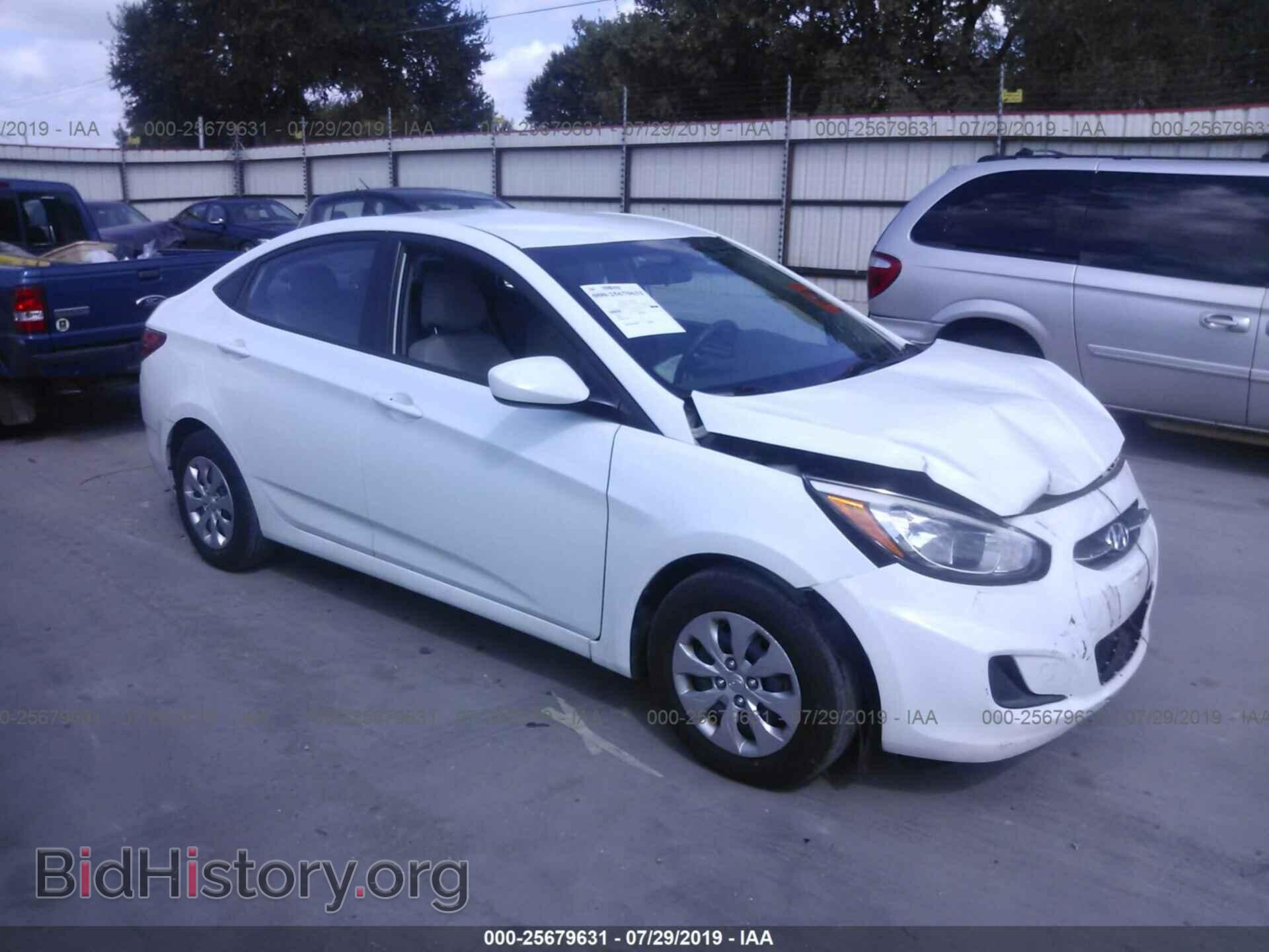 Фотография KMHCT4AE8GU027645 - HYUNDAI ACCENT 2016