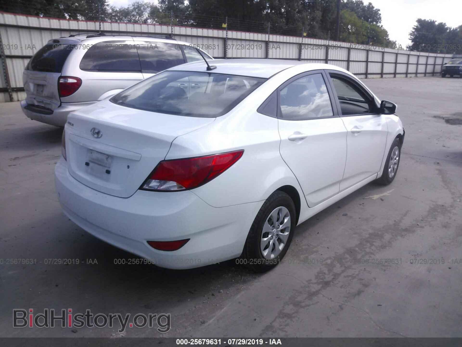 2016 HYUNDAI ACCENT - VIN: KMHCT4AE8GU027645 - Фото 4