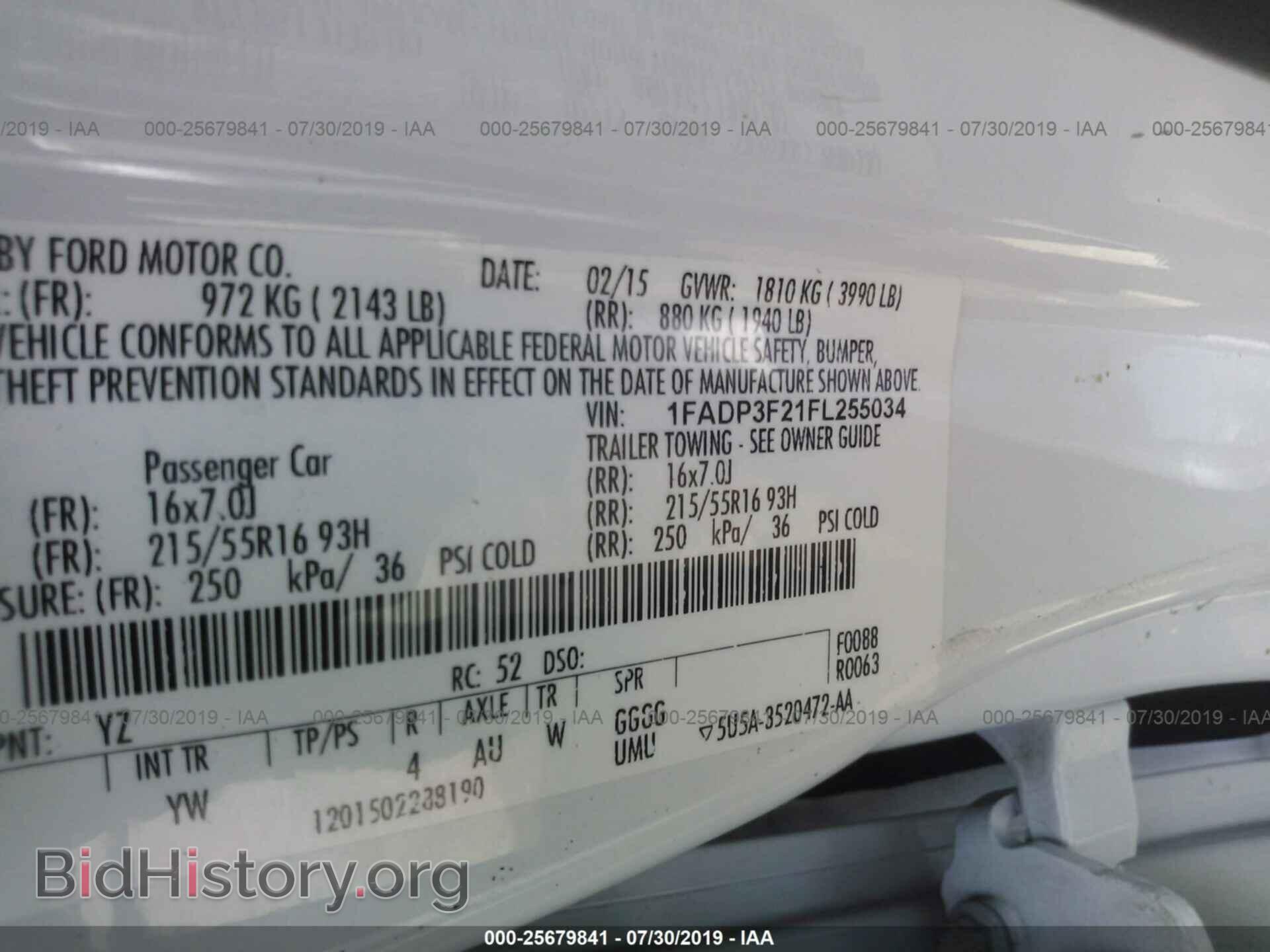 2015 FORD FOCUS - VIN: 1FADP3F21FL255034 - Photo 9