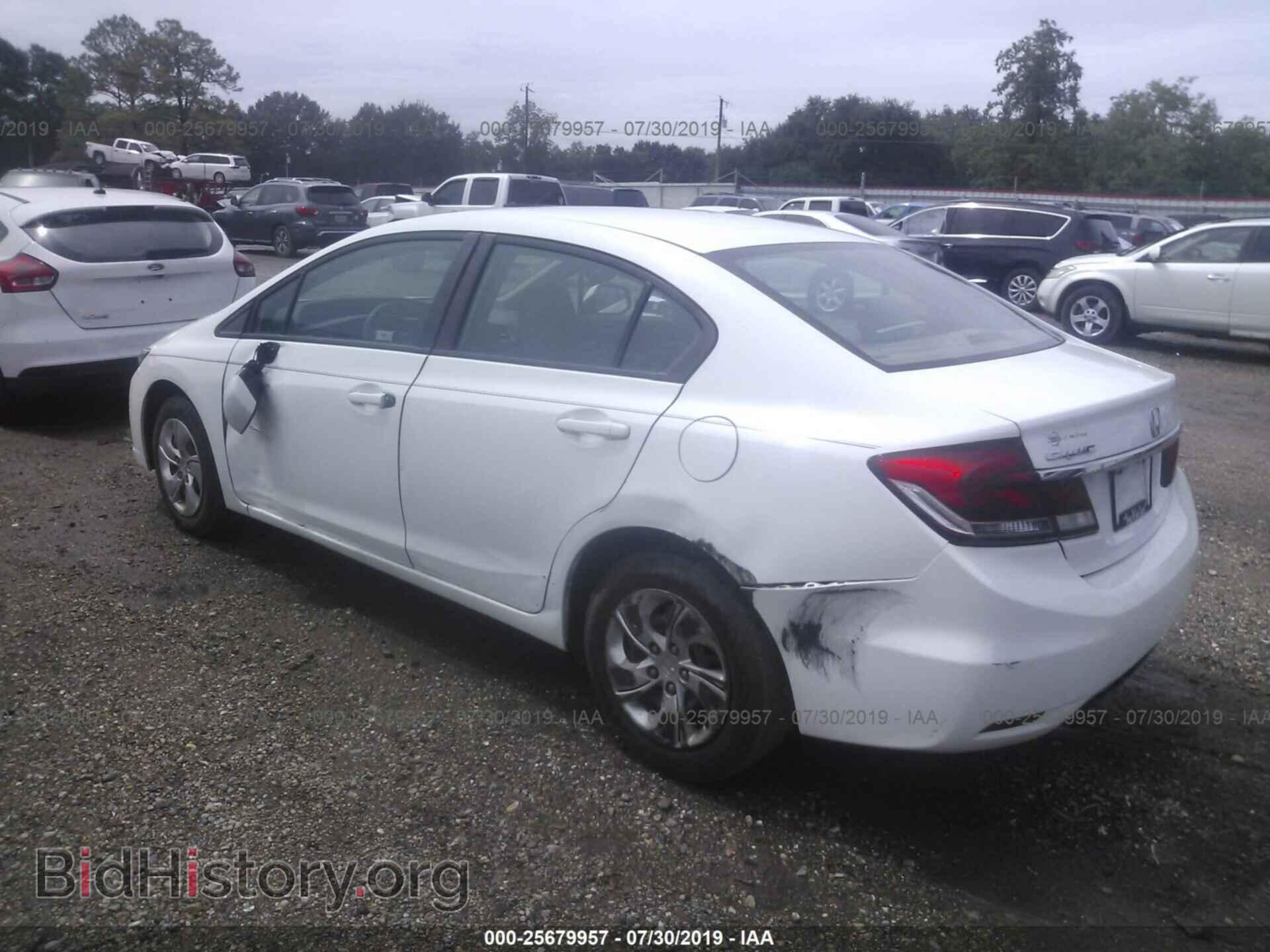 2013 HONDA CIVIC - VIN: 19XFB2F59DE002541 - Фото 3
