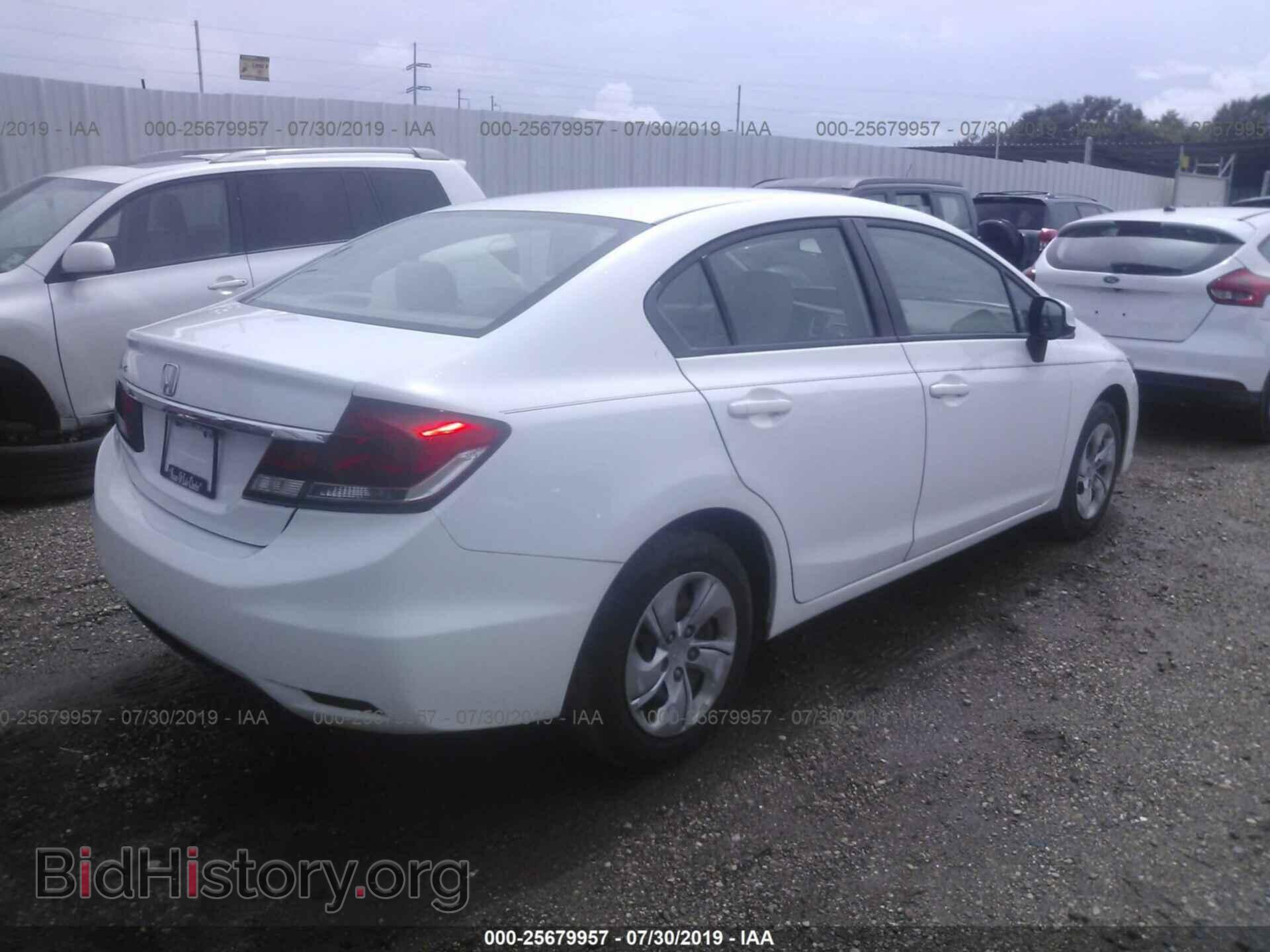 2013 HONDA CIVIC - VIN: 19XFB2F59DE002541 - Фото 4