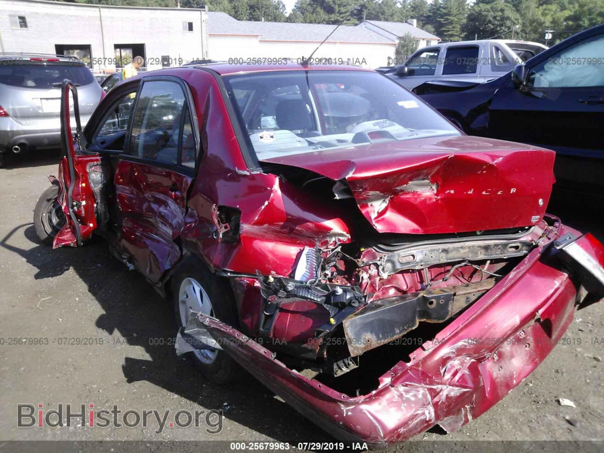 2003 MITSUBISHI LANCER - VIN: JA3AJ26E53U093626 - Фото 3