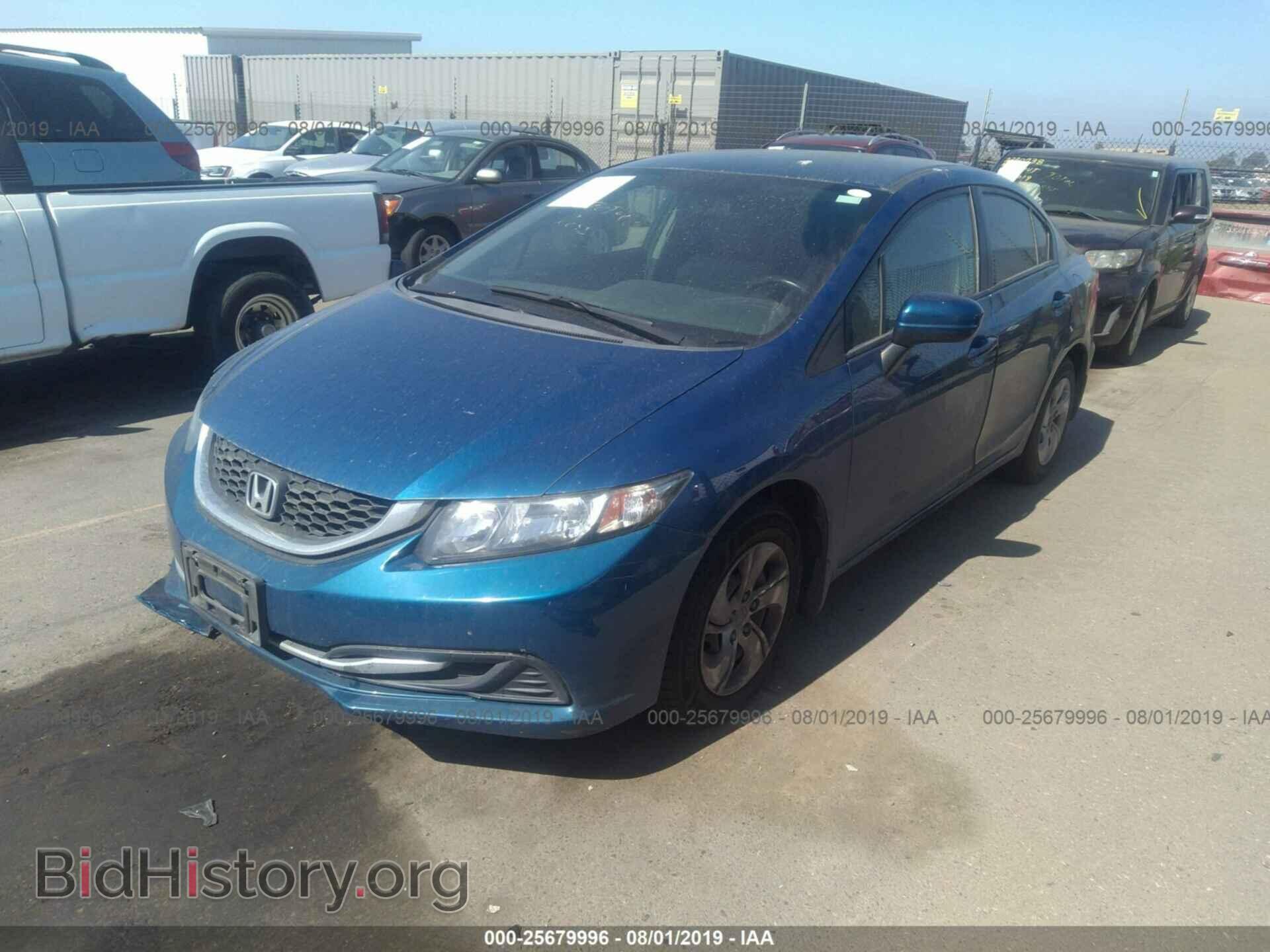 2014 HONDA CIVIC - VIN: 19XFB2F55EE252649 - Фото 2