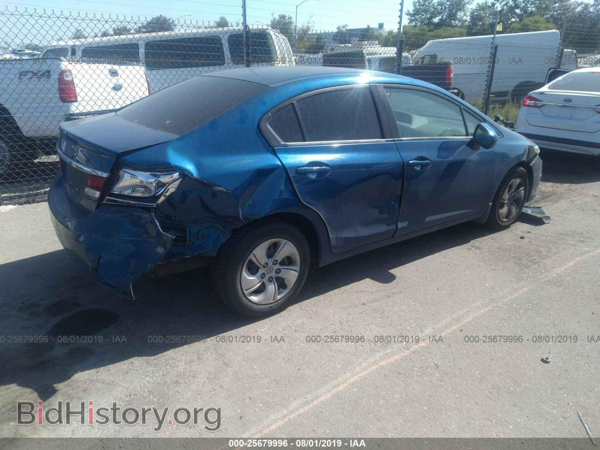 2014 HONDA CIVIC - VIN: 19XFB2F55EE252649 - Фото 4
