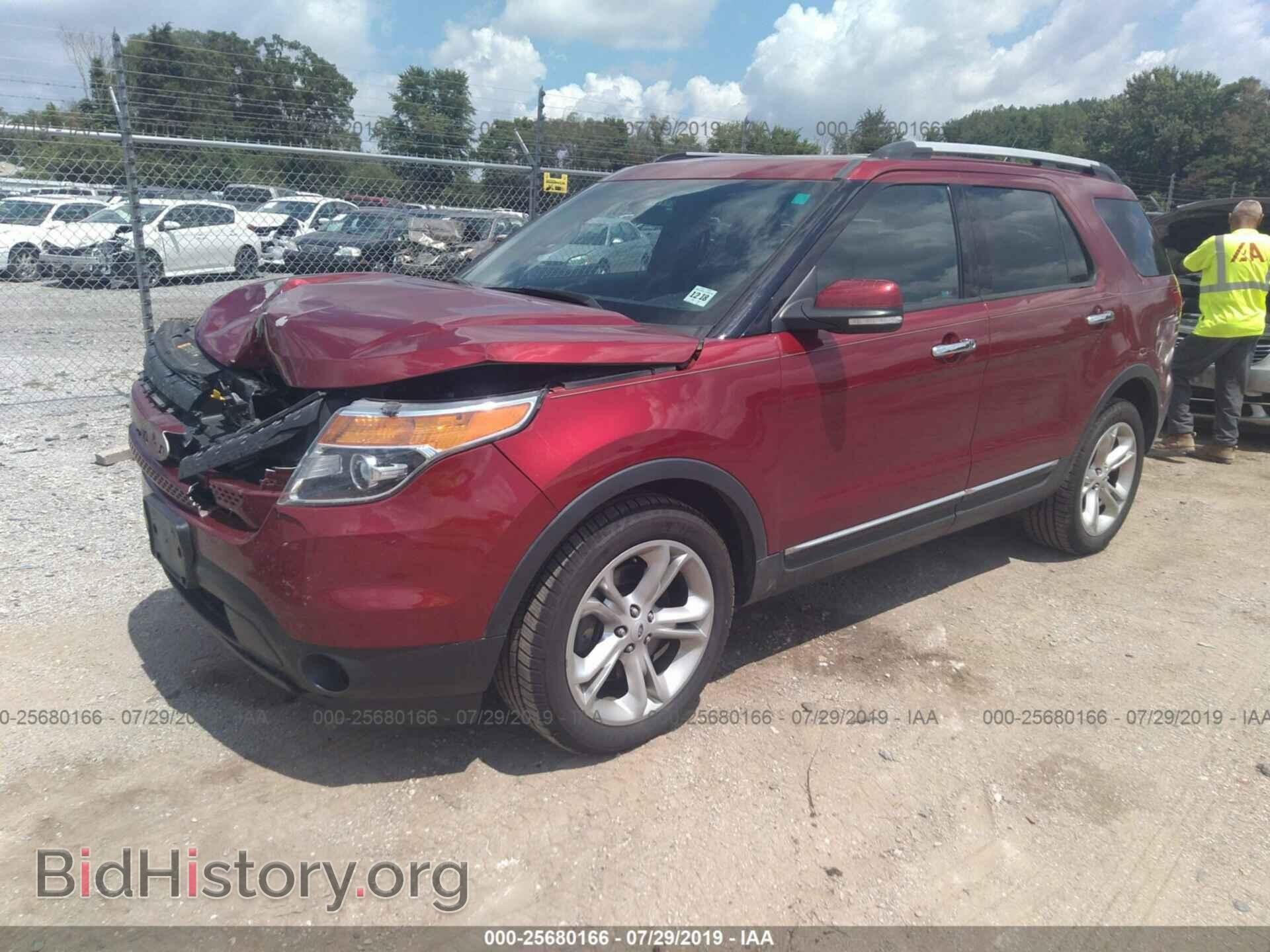 2013 FORD EXPLORER - VIN: 1FM5K8F82DGB76827 - Фото 2