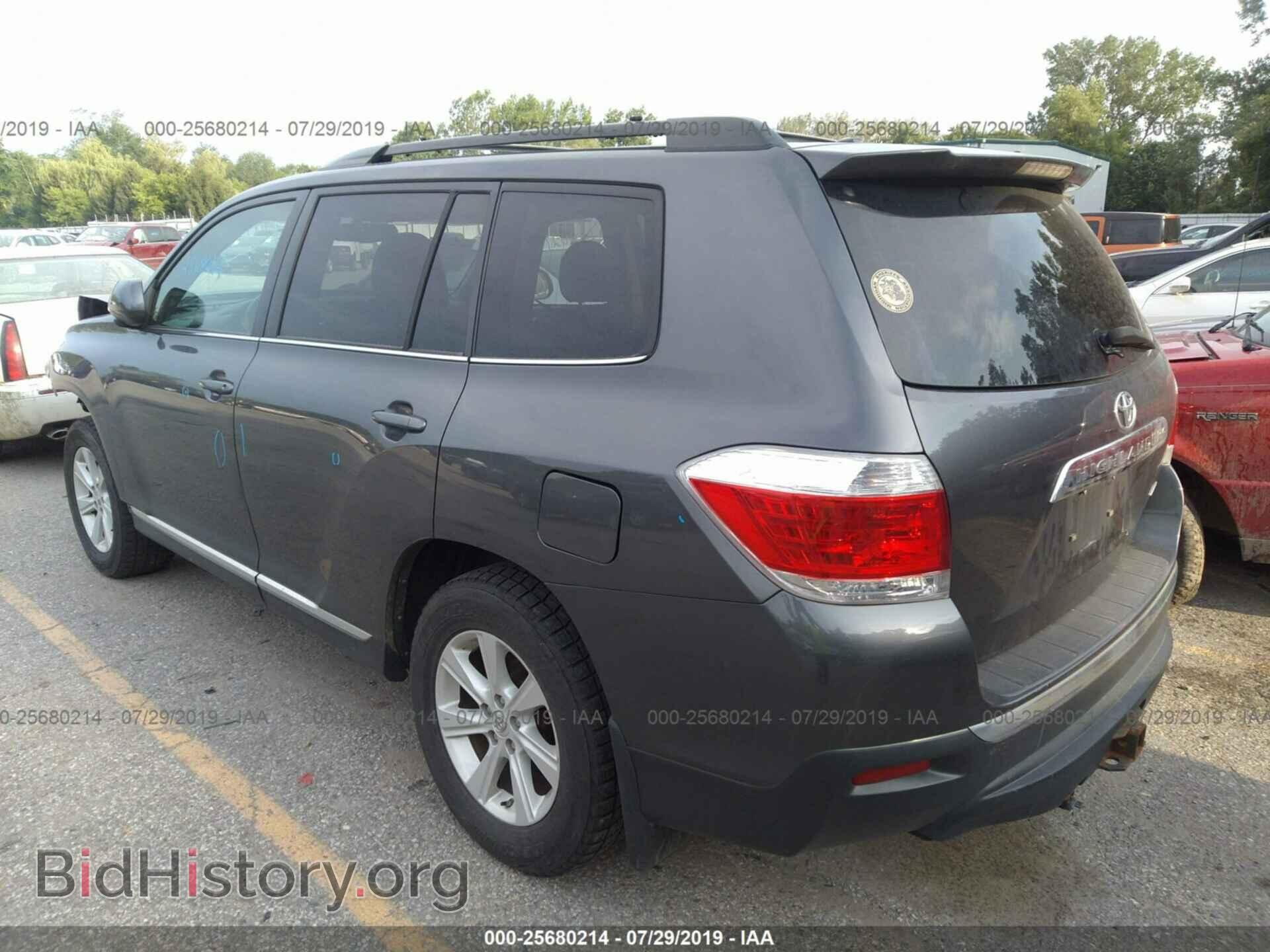 2012 TOYOTA HIGHLANDER - VIN: 5TDBK3EH4CS120615 - Фото 3