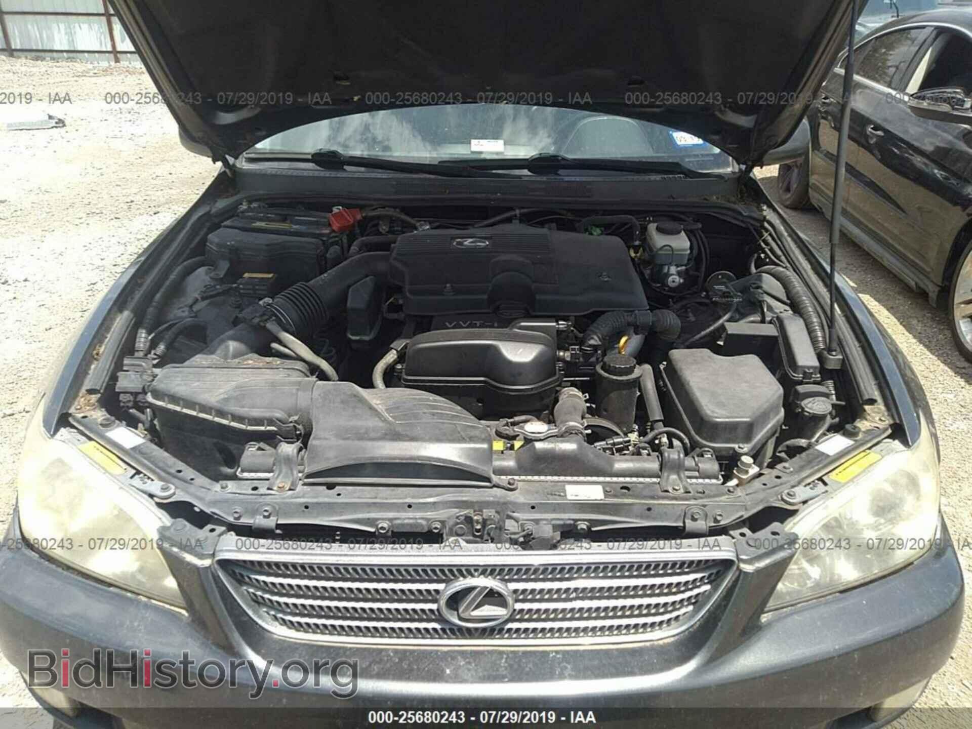 2001 LEXUS IS - VIN: JTHBD182010028115 - Фото 10
