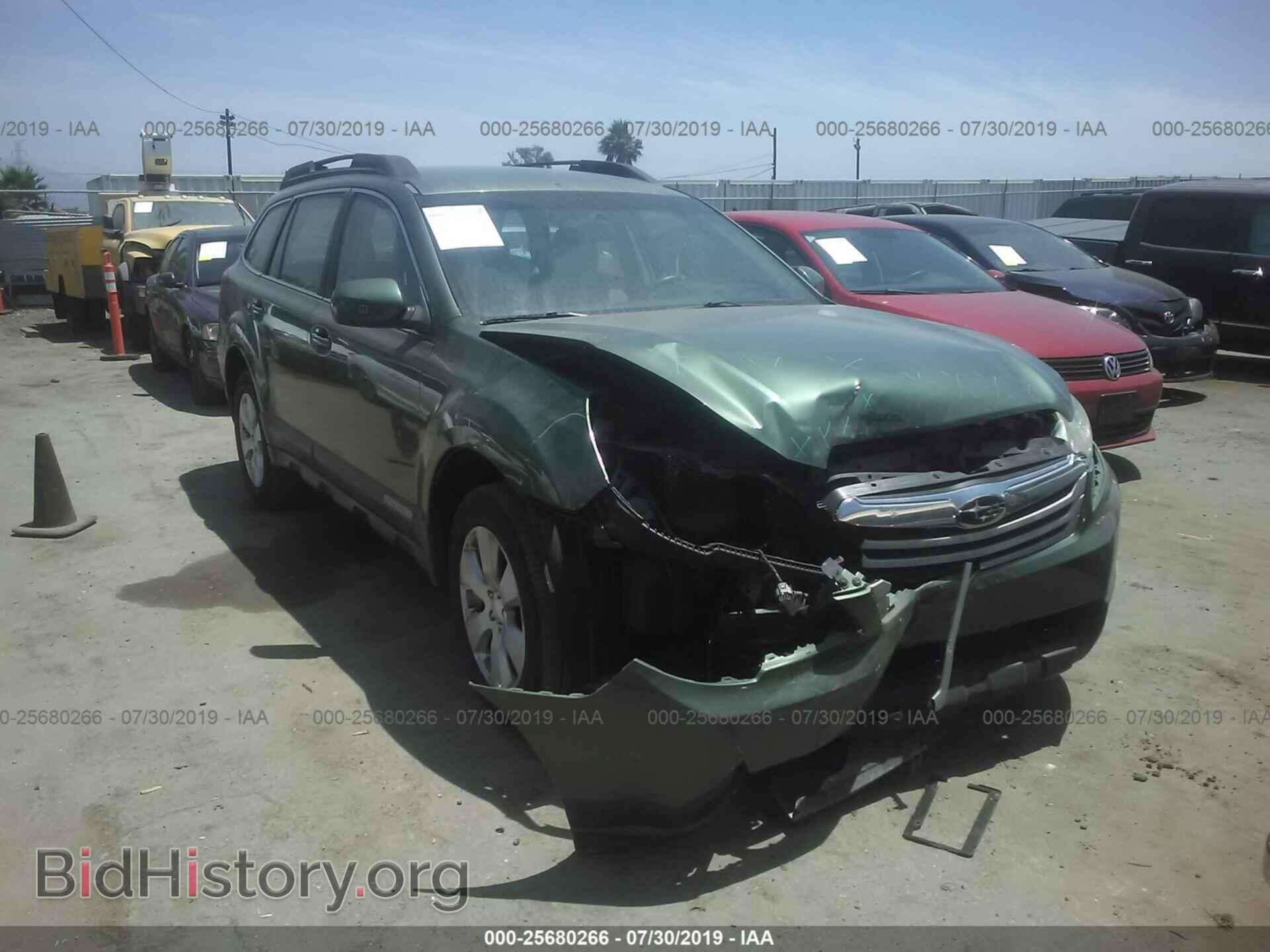 Фотография 4S4BRBAC6C3286535 - SUBARU OUTBACK 2012