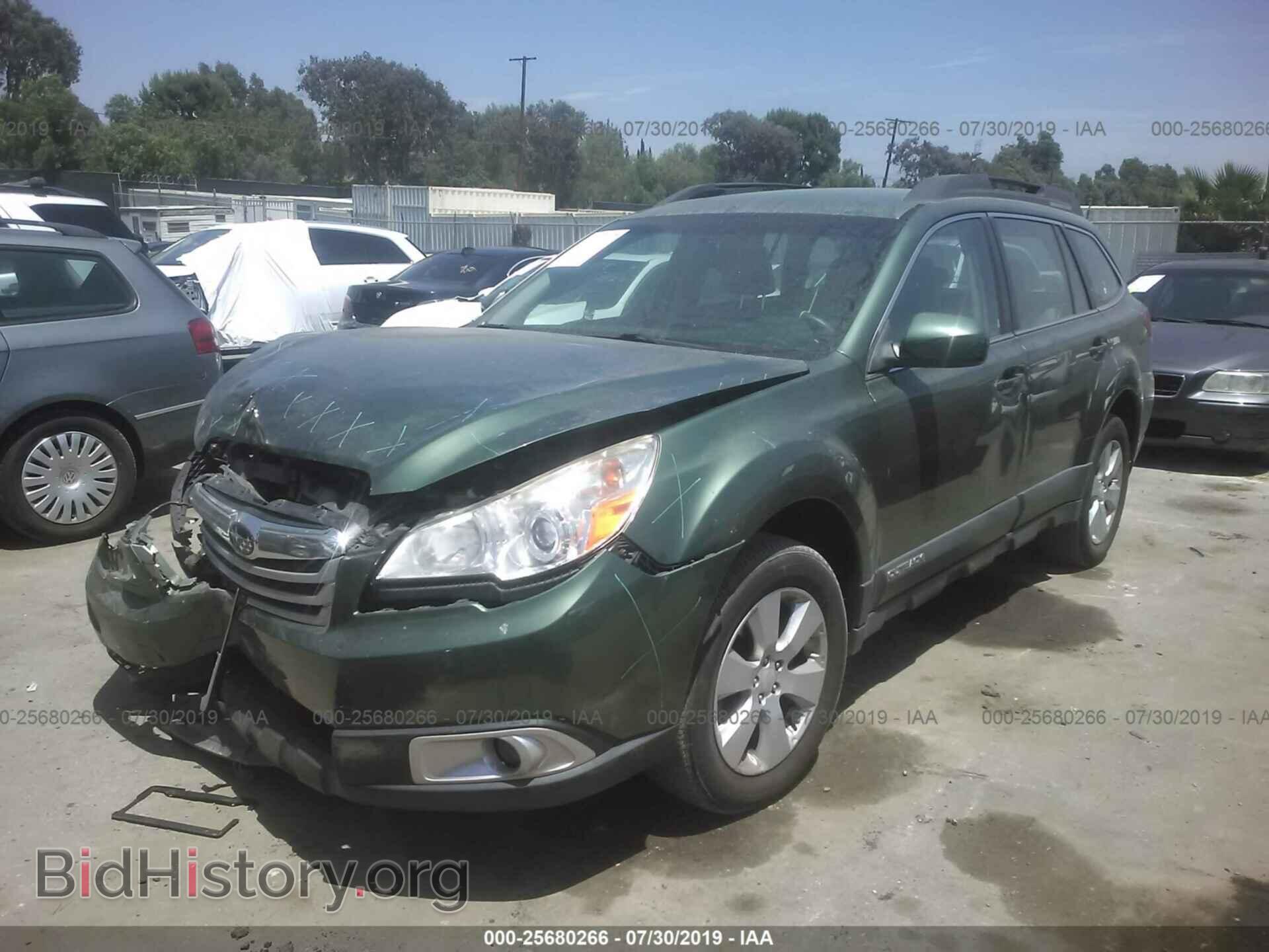 2012 SUBARU OUTBACK - VIN: 4S4BRBAC6C3286535 - Фото 2