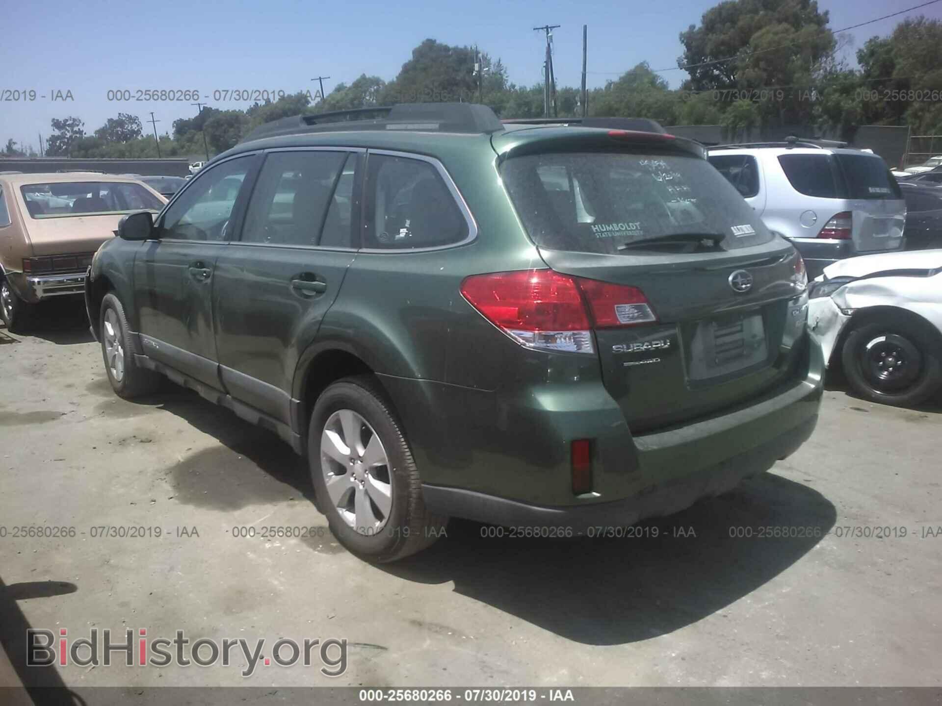 2012 SUBARU OUTBACK - VIN: 4S4BRBAC6C3286535 - Фото 3