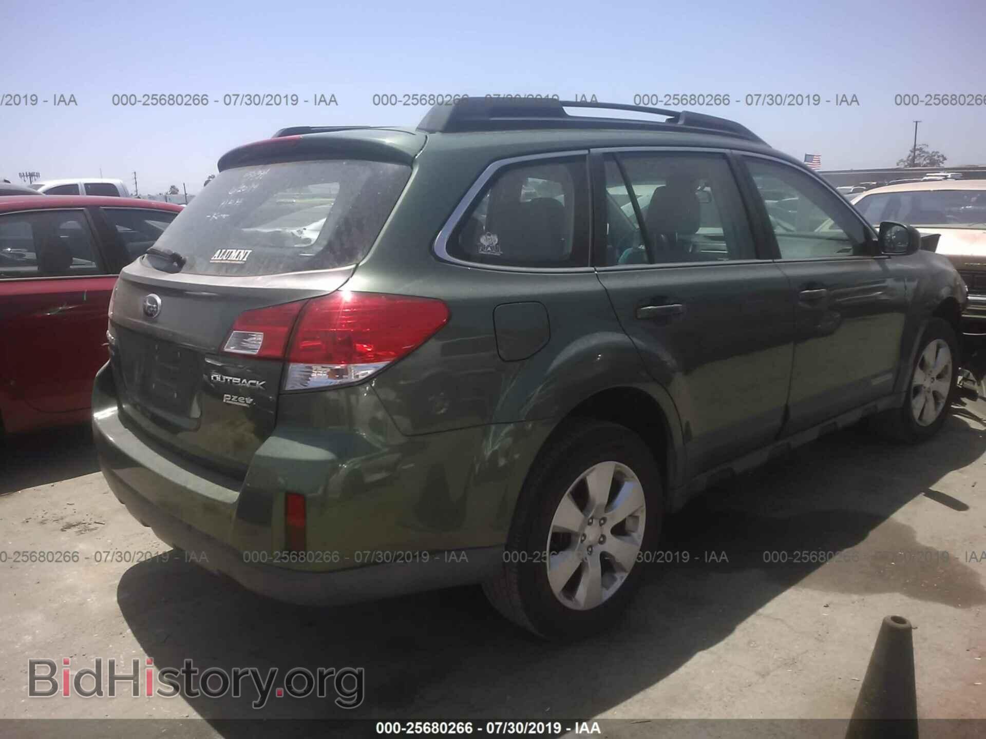 2012 SUBARU OUTBACK - VIN: 4S4BRBAC6C3286535 - Фото 4