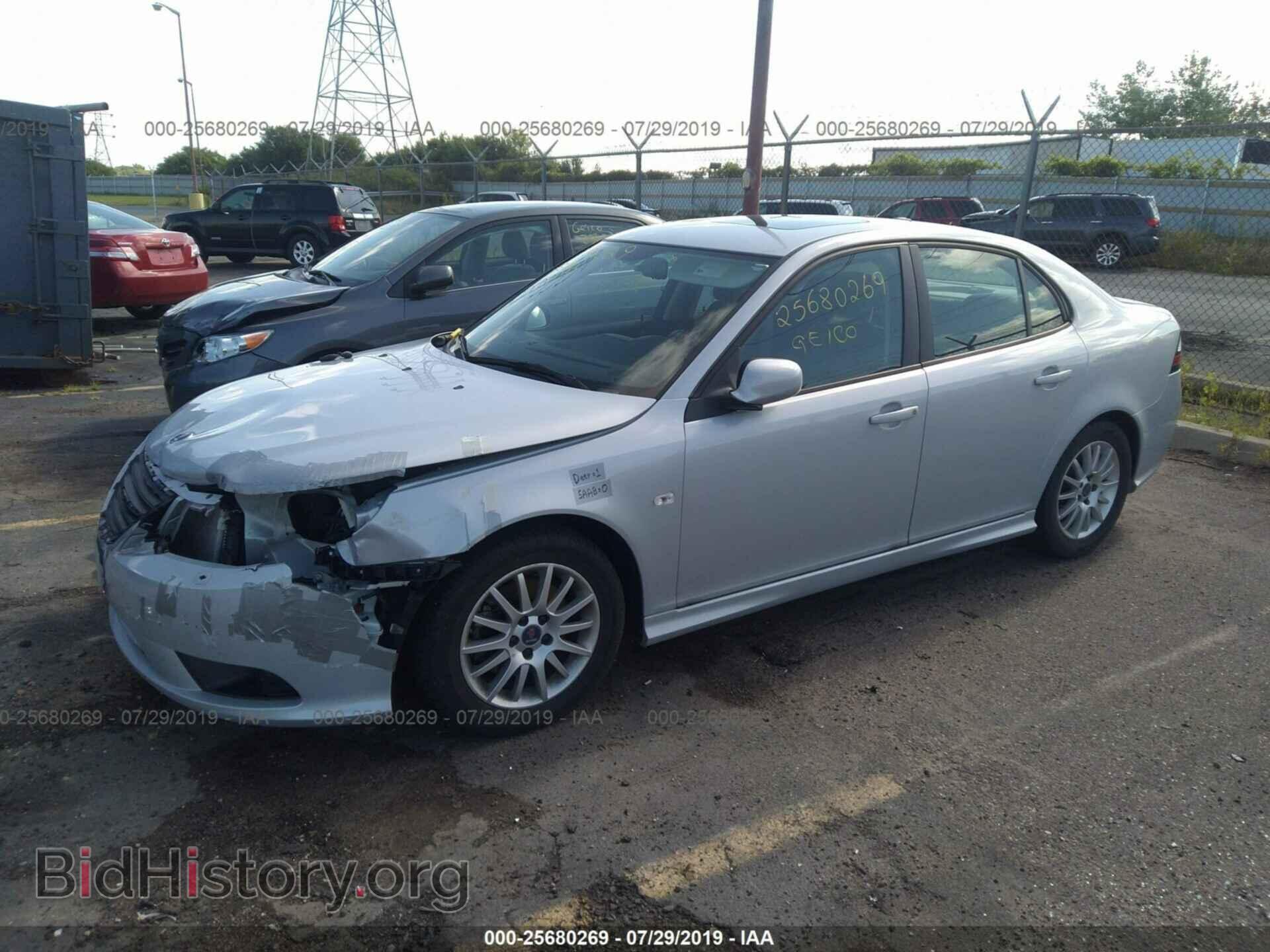 2010 SAAB 9-3 - VIN: YS3FA4CY2A1608395 - Фото 2