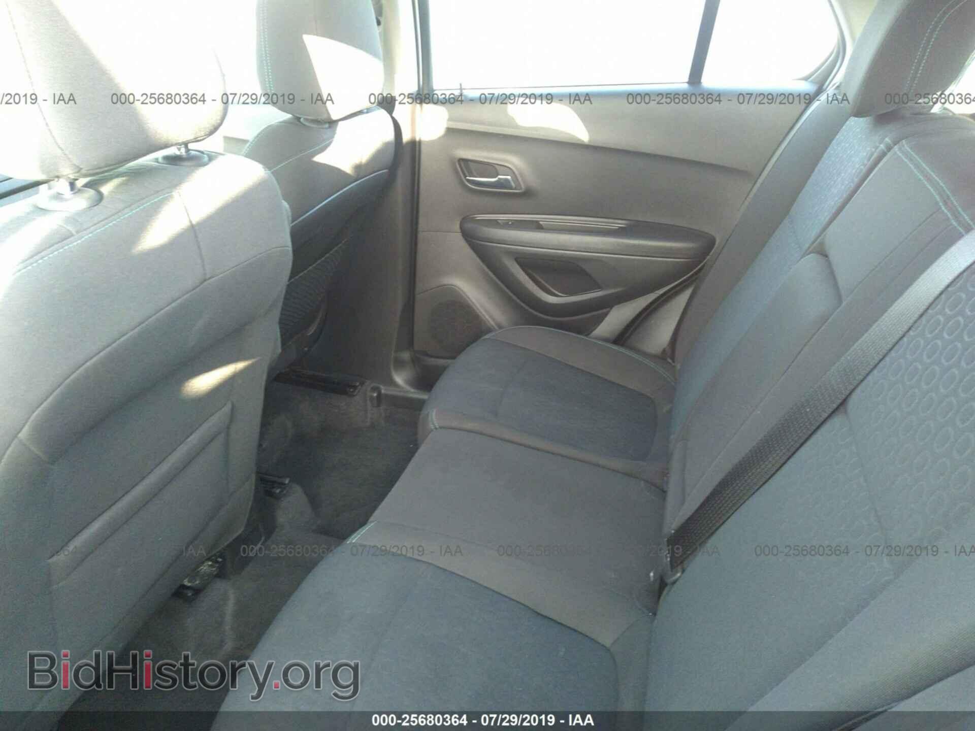 2015 CHEVROLET TRAX - VIN: KL7CJKSB6FB183287 - Фото 8