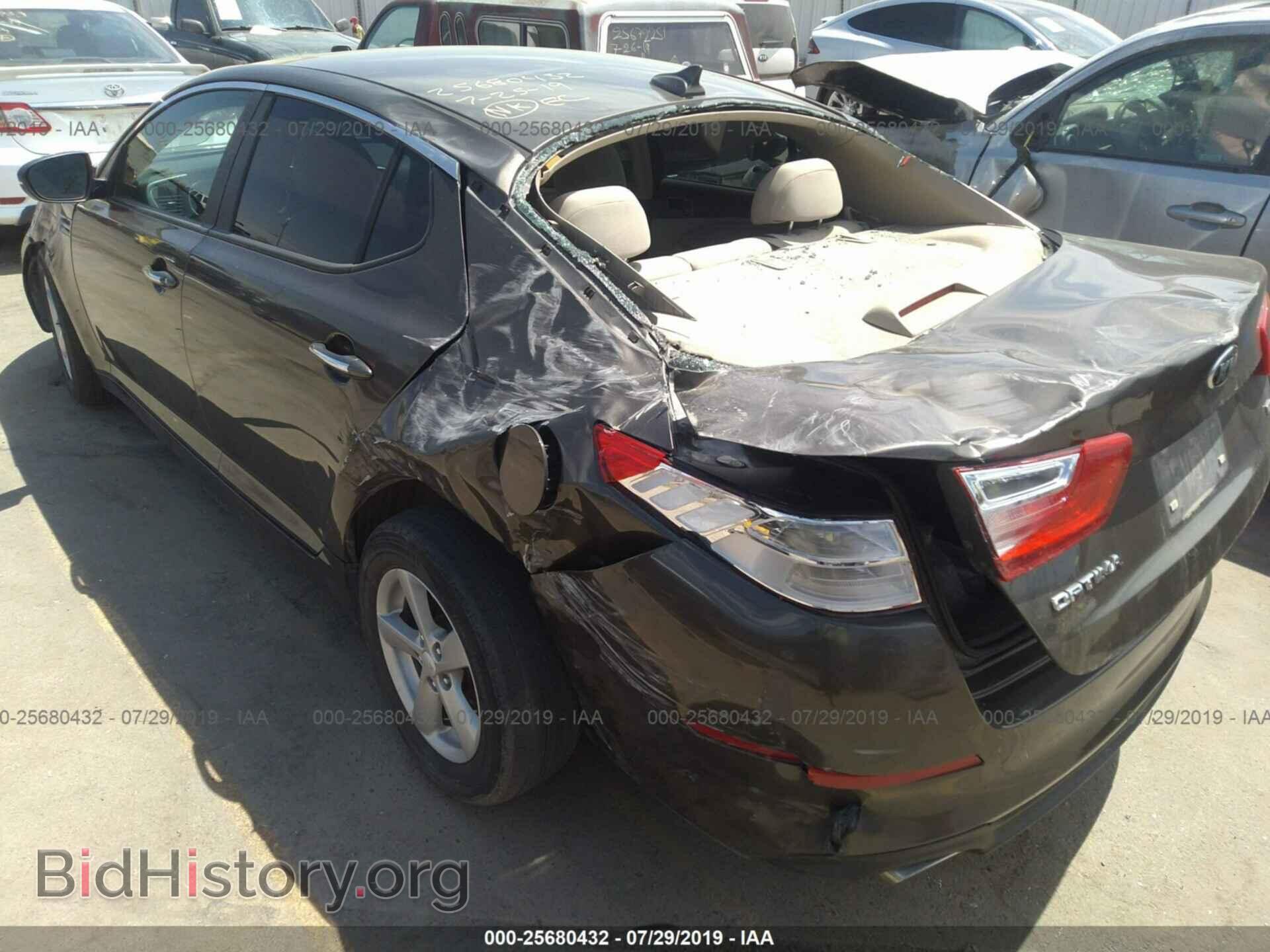 2014 KIA OPTIMA - VIN: 5XXGM4A76EG332567 - Фото 3