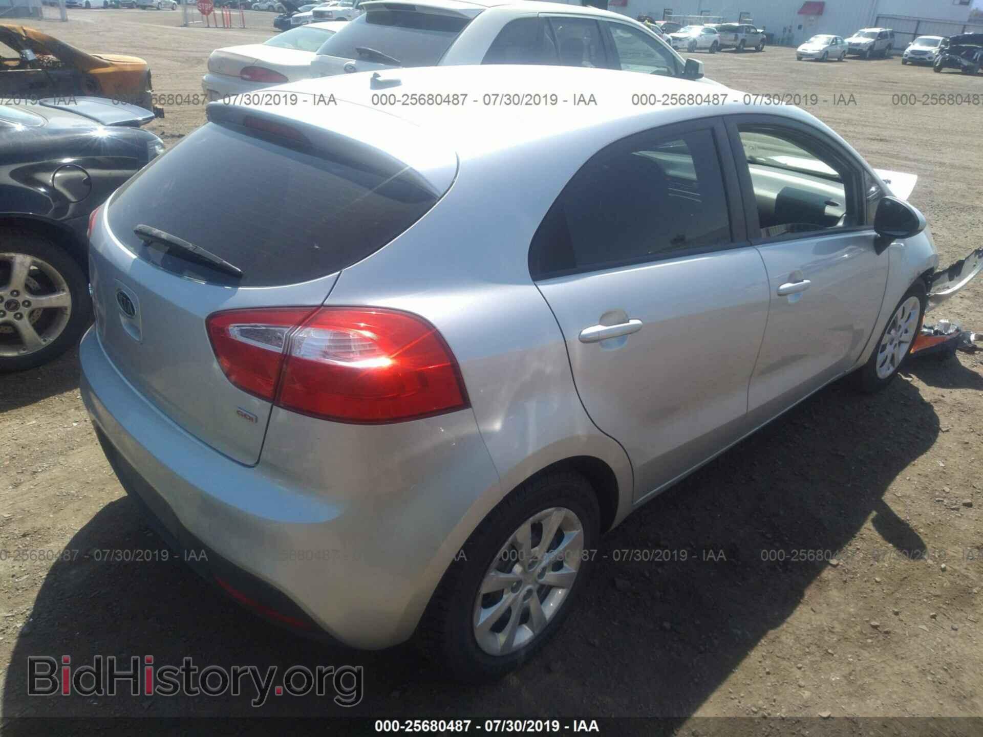 2013 KIA RIO - VIN: KNADM5A32D6110334 - Фото 4