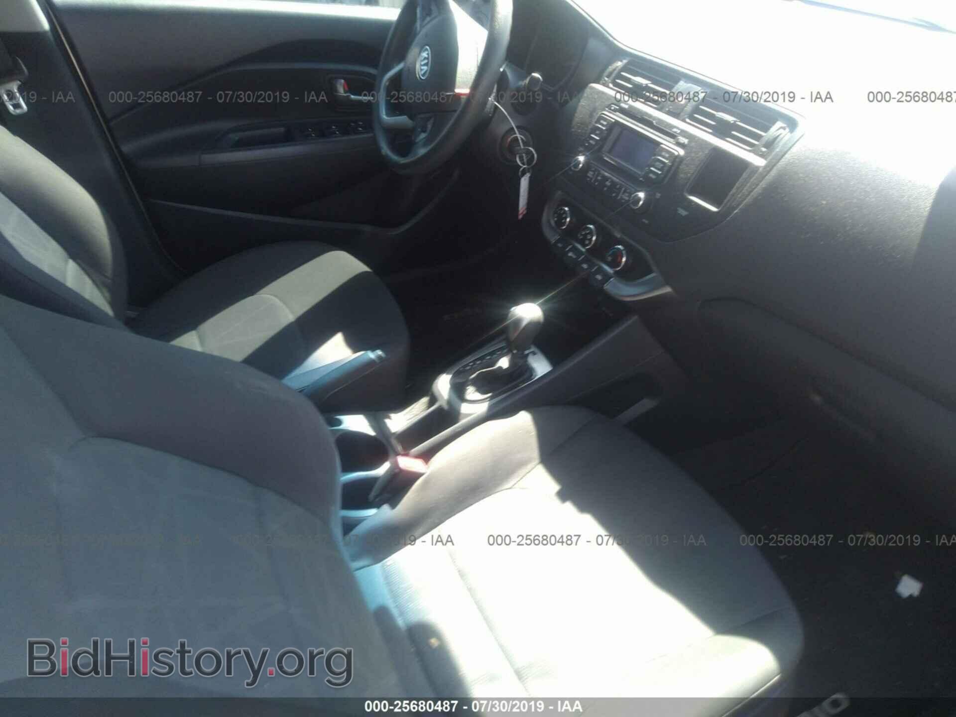 2013 KIA RIO - VIN: KNADM5A32D6110334 - Фото 5