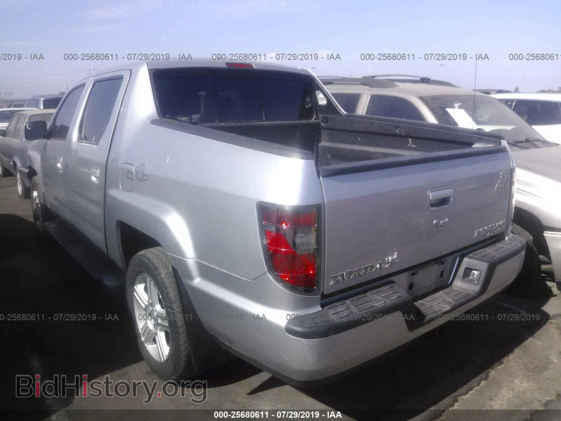 2012 HONDA RIDGELINE - VIN: 5FPYK1F55CB460242 - Фото 3