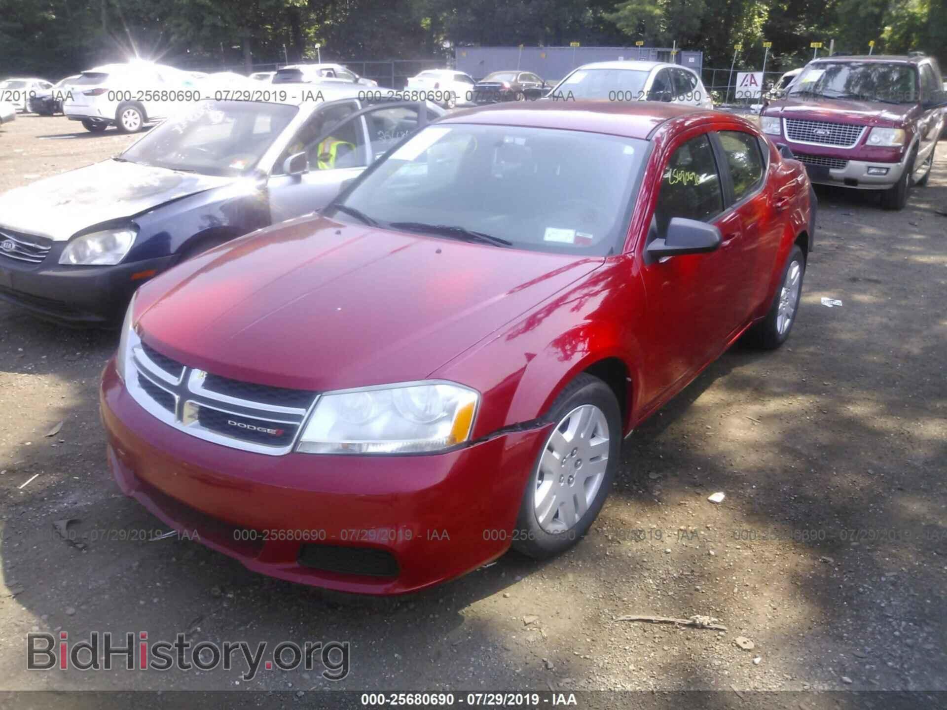 2013 DODGE AVENGER - VIN: 1C3CDZABXDN554911 - Фото 2