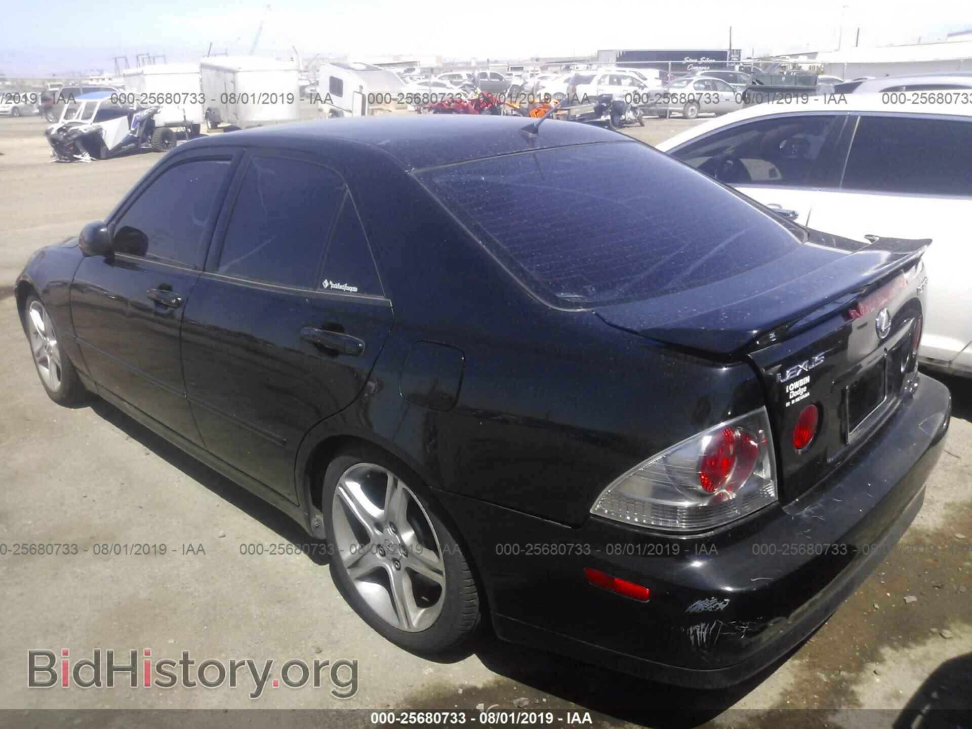 2001 LEXUS IS - VIN: JTHBD182510012623 - Фото 3