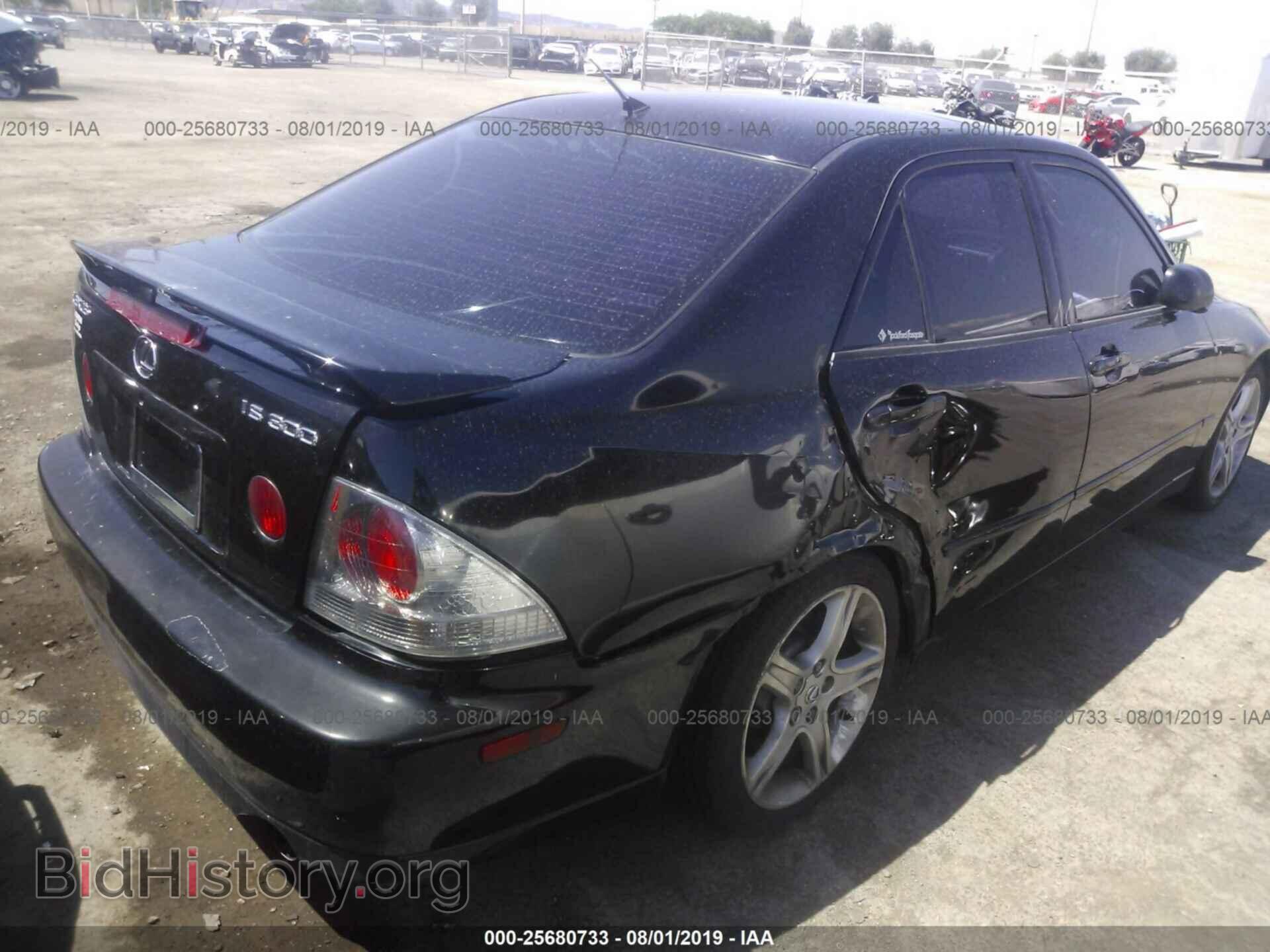 2001 LEXUS IS - VIN: JTHBD182510012623 - Фото 4