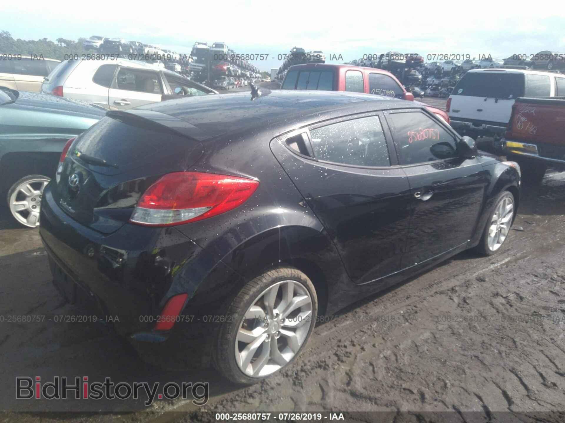 2013 HYUNDAI VELOSTER - VIN: KMHTC6AD7DU171850 - Фото 4
