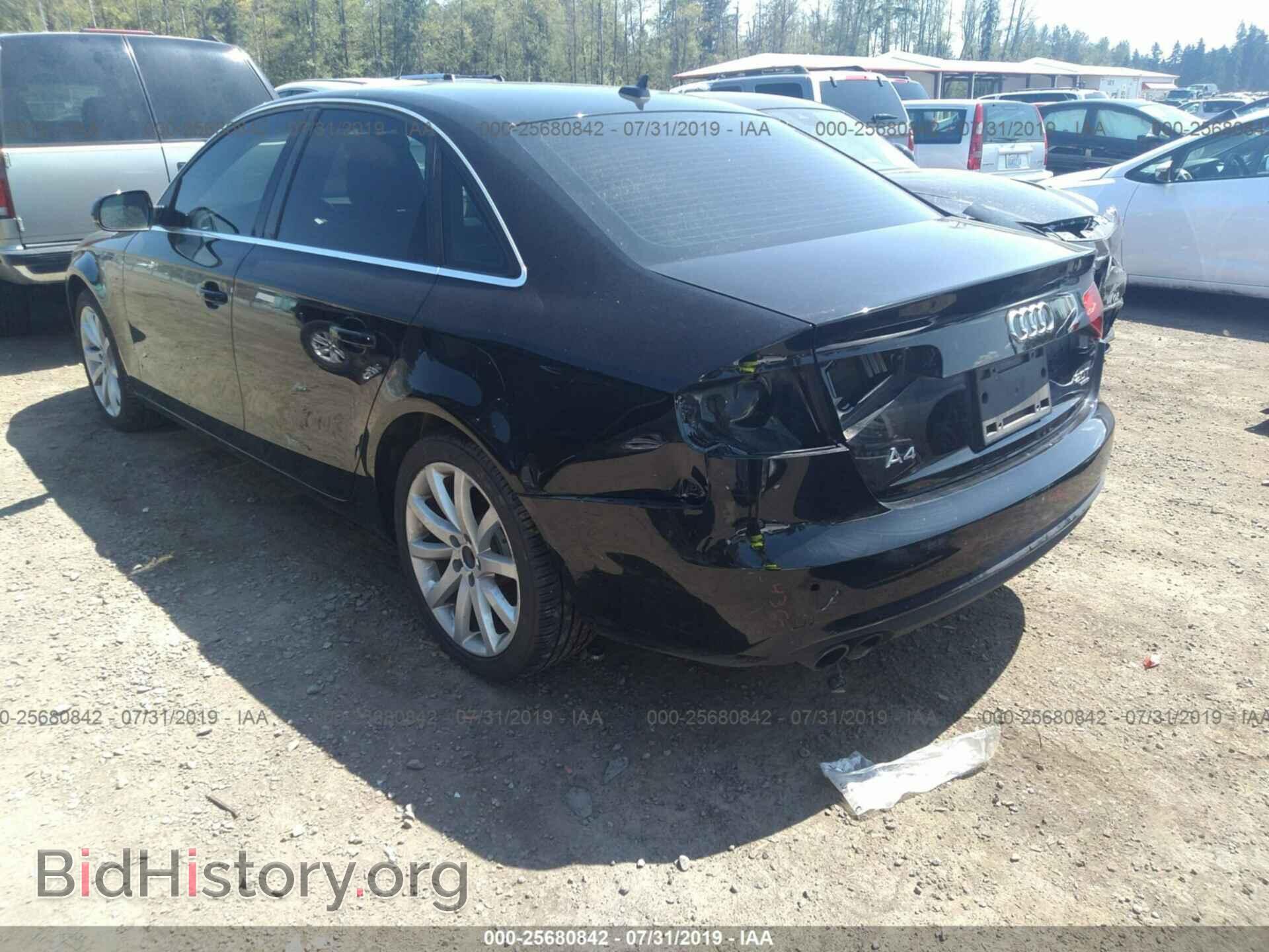 2013 AUDI A4 - VIN: WAUFFAFL9DN004618 - Фото 3