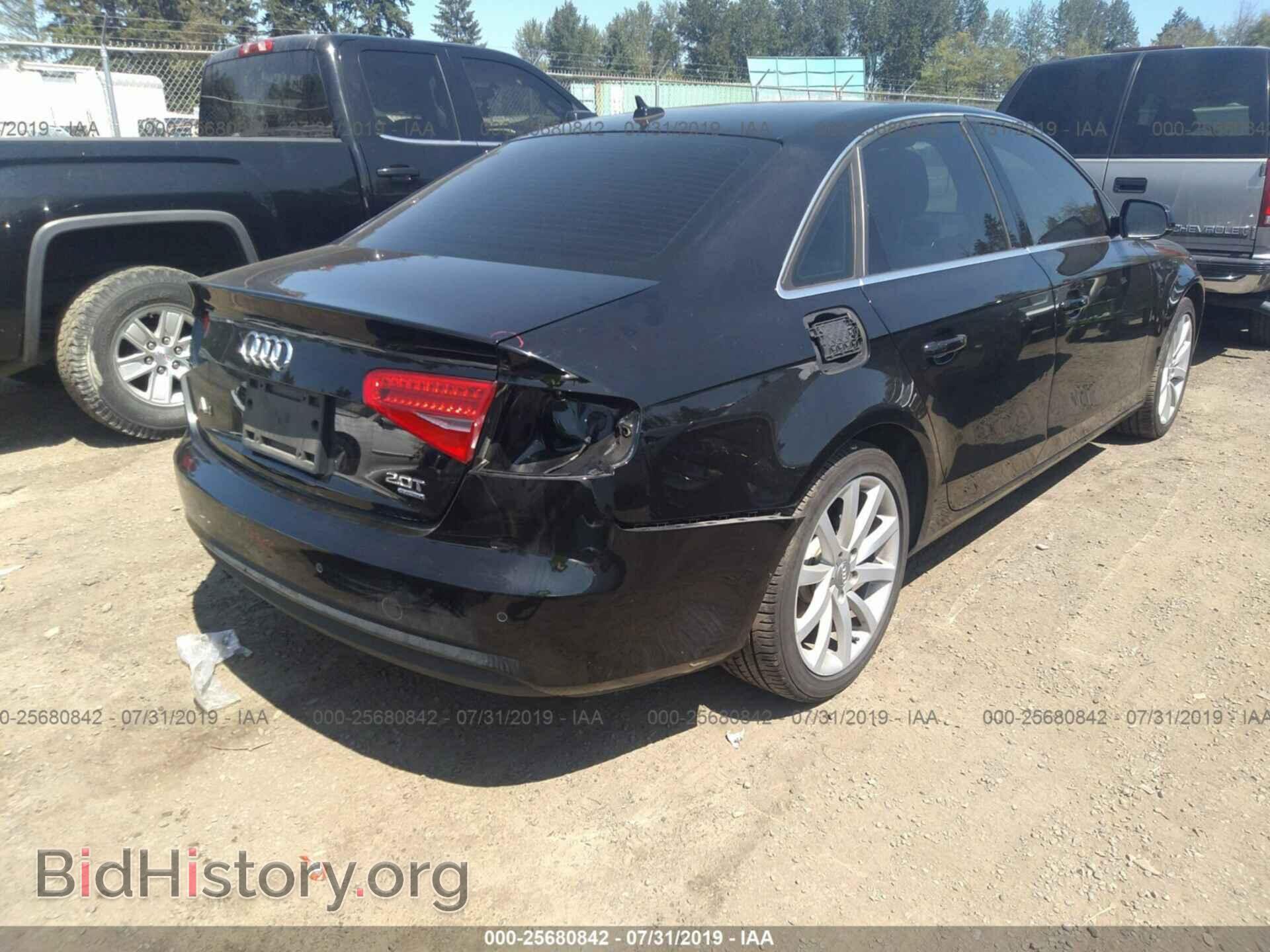 2013 AUDI A4 - VIN: WAUFFAFL9DN004618 - Фото 4