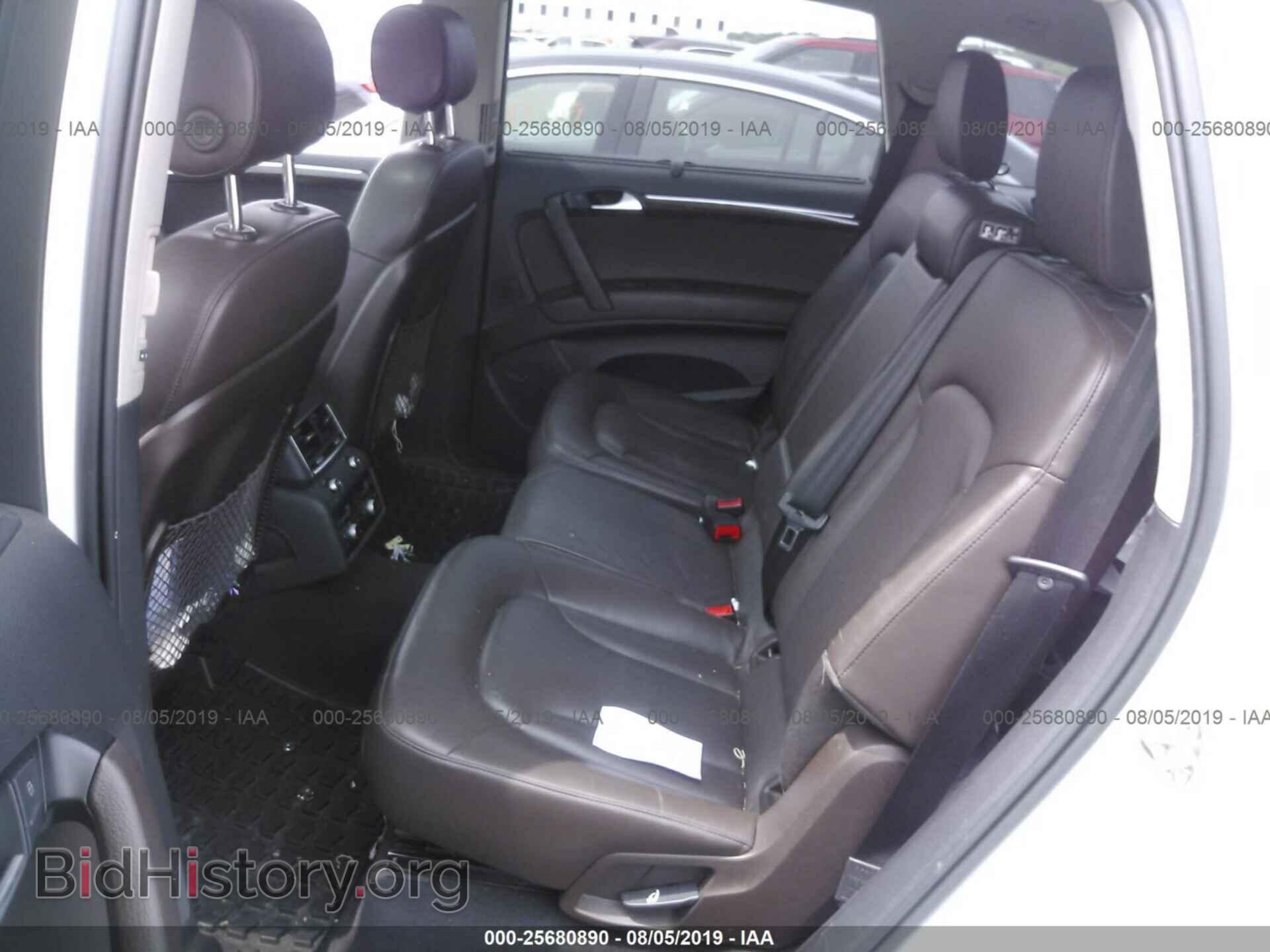 2012 AUDI Q7 - VIN: WA1DGAFE4CD010205 - Фото 8