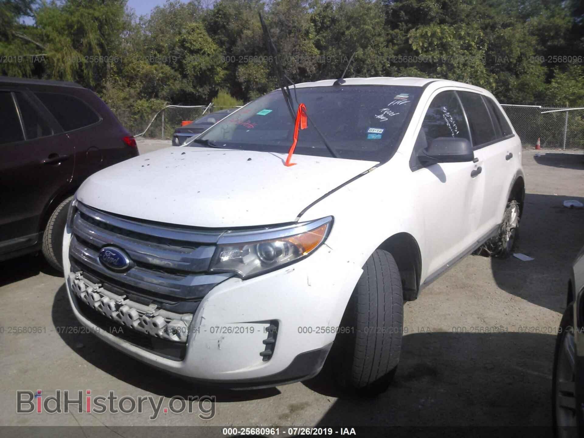 2013 FORD EDGE - VIN: 2FMDK3GC8DBB21209 - Фото 2