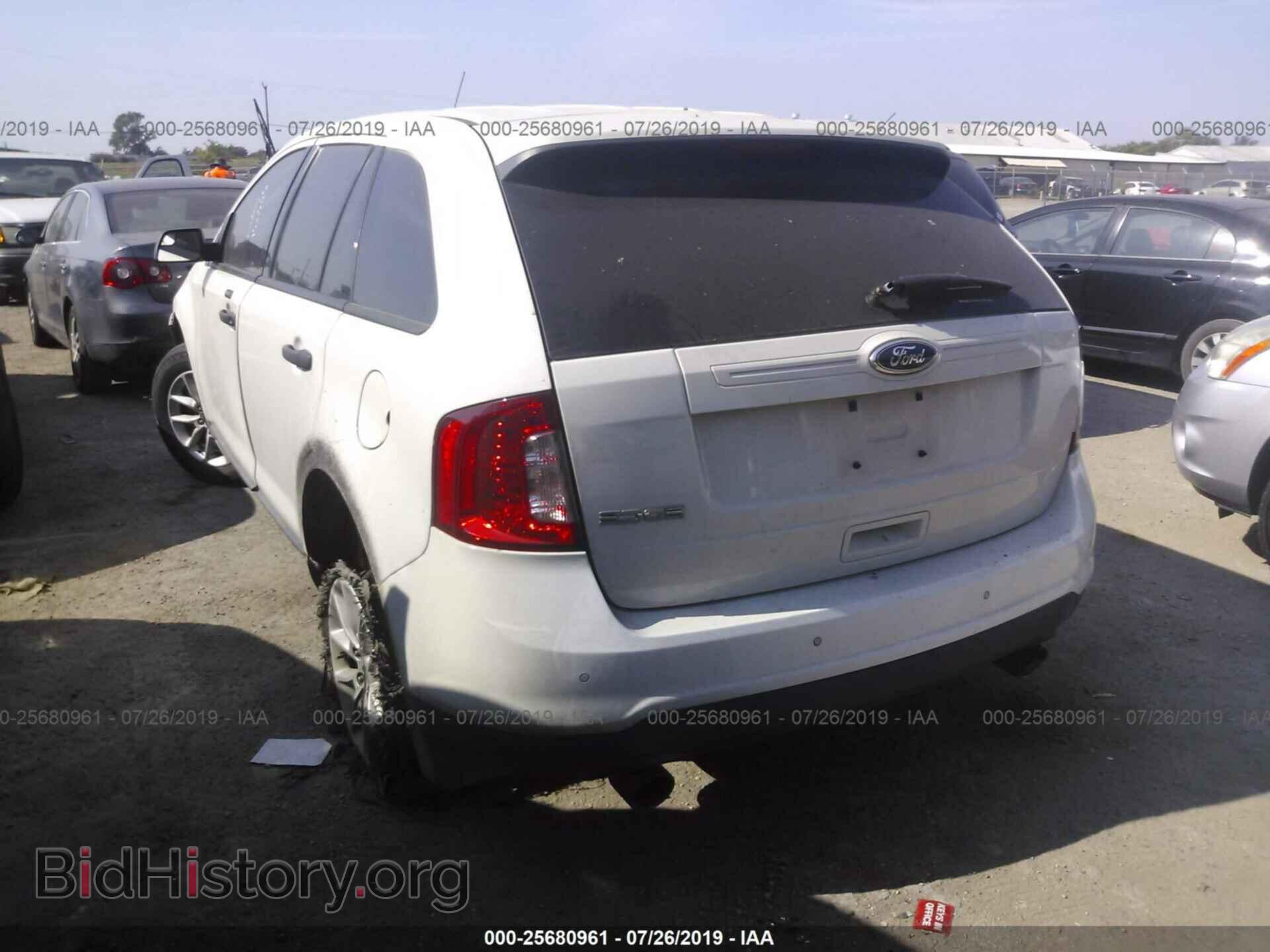 2013 FORD EDGE - VIN: 2FMDK3GC8DBB21209 - Фото 3