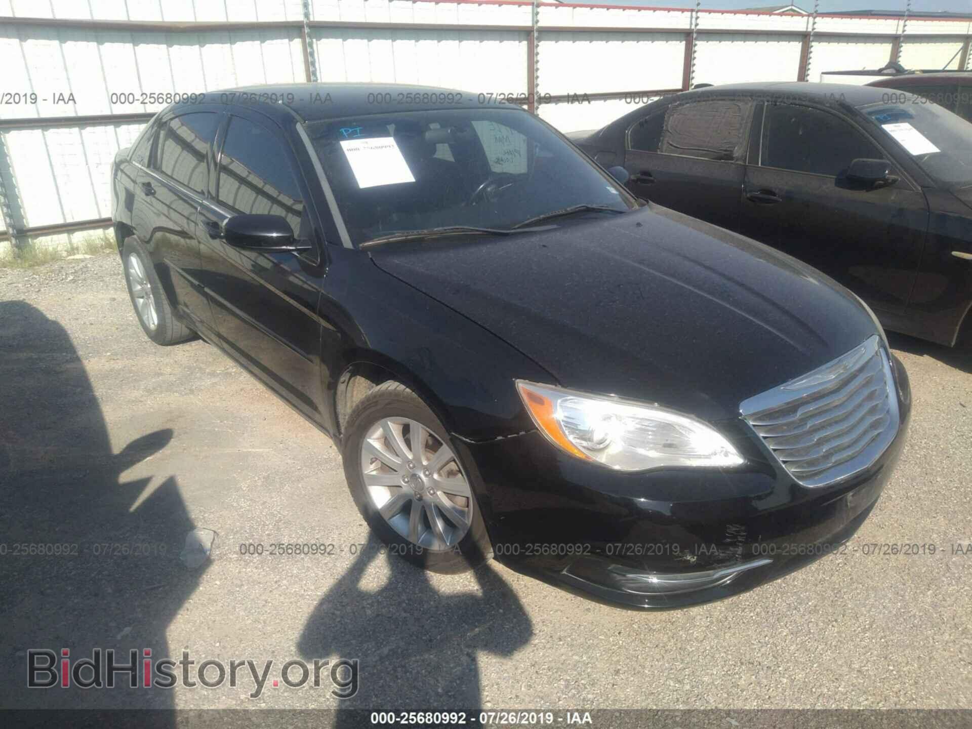 Фотография 1C3CCBBB1CN166764 - CHRYSLER 200 2012