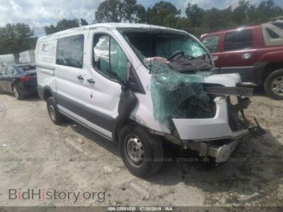2017 Ford TRANSIT T-150, белый — VIN 1FTYE1YM3HKB30842, IAAI