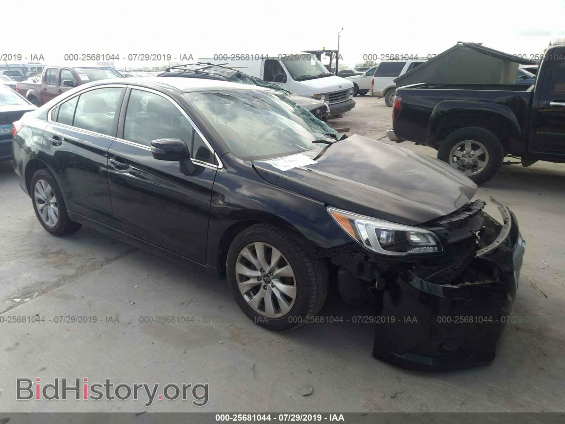 Photo 4S3BNAF65G3040529 - SUBARU LEGACY 2016